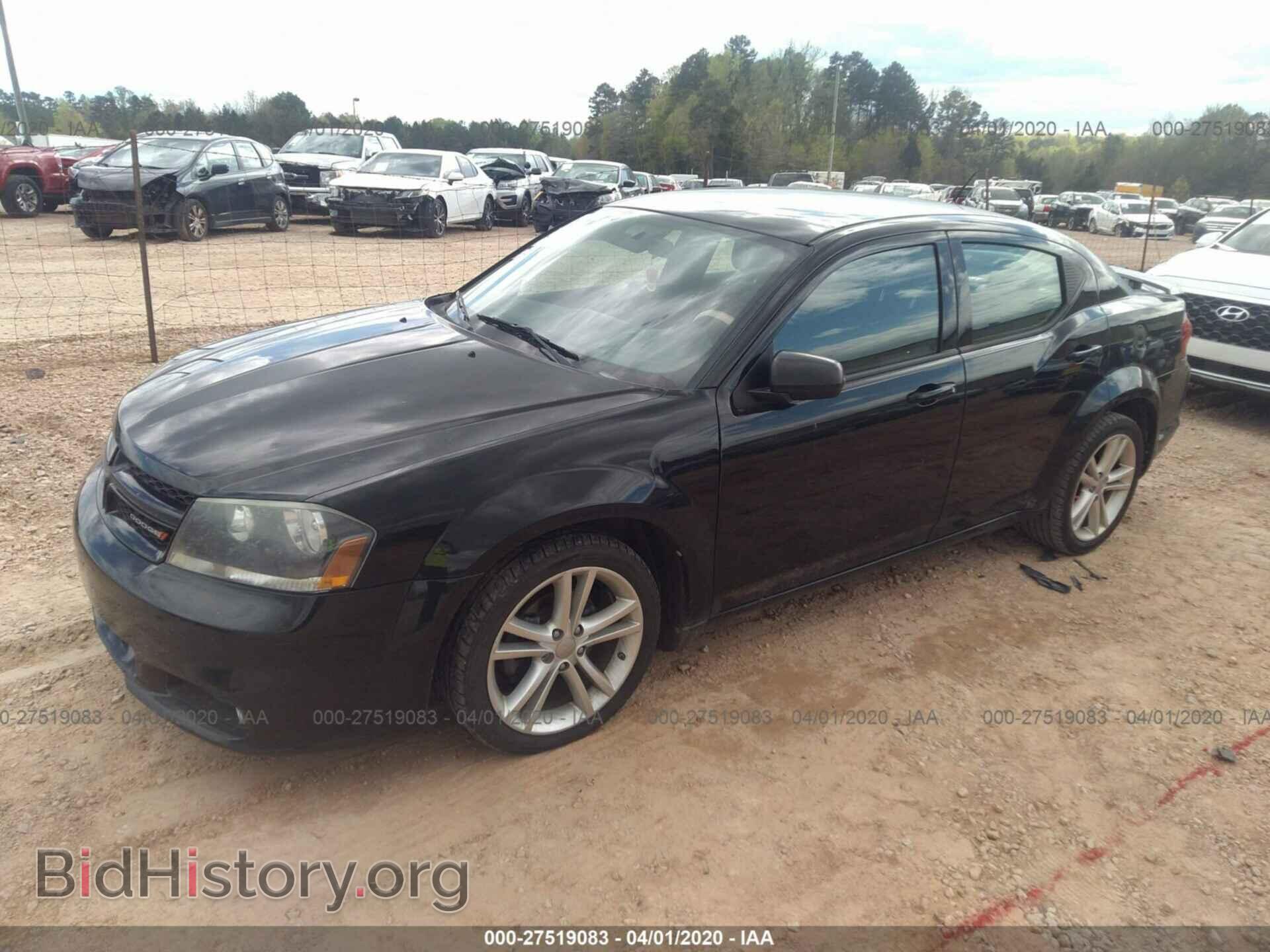 2013 DODGE AVENGER - VIN: 1C3CDZCG9DN524968 - Фото 2
