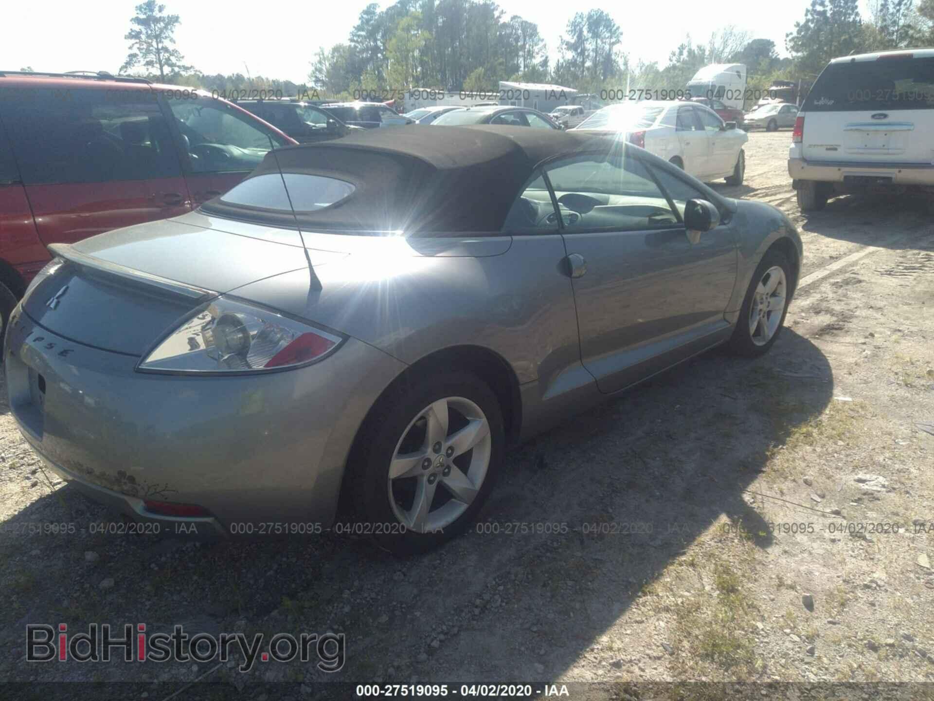 2007 MITSUBISHI ECLIPSE - VIN: 4A3AL25F97E045629 - Фото 4