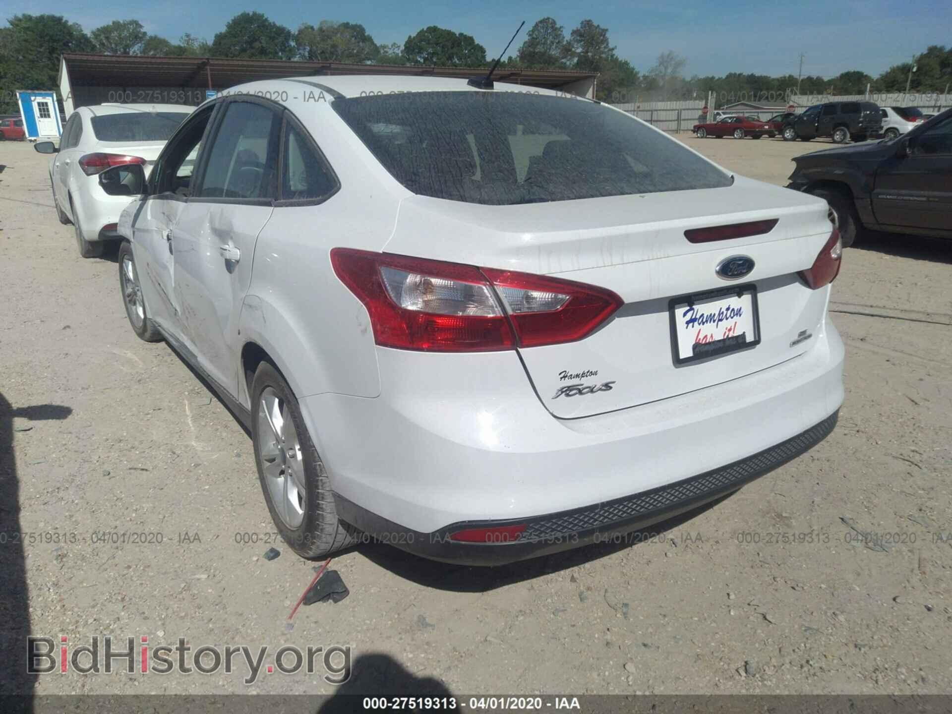 2014 FORD FOCUS - VIN: 1FADP3F29EL392687 - Фото 3