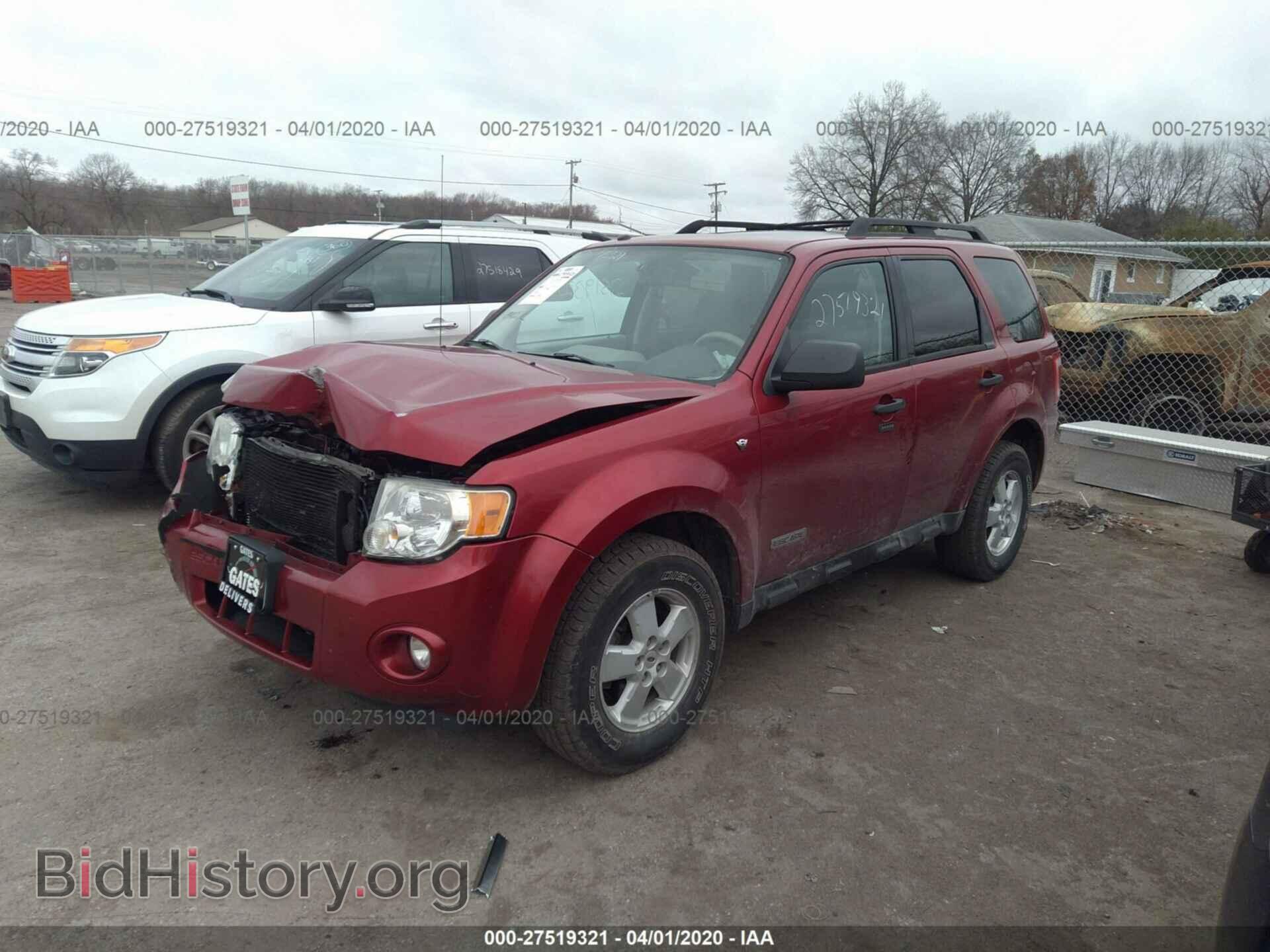 2008 FORD ESCAPE - VIN: 1FMCU93168KC79945 - Фото 2