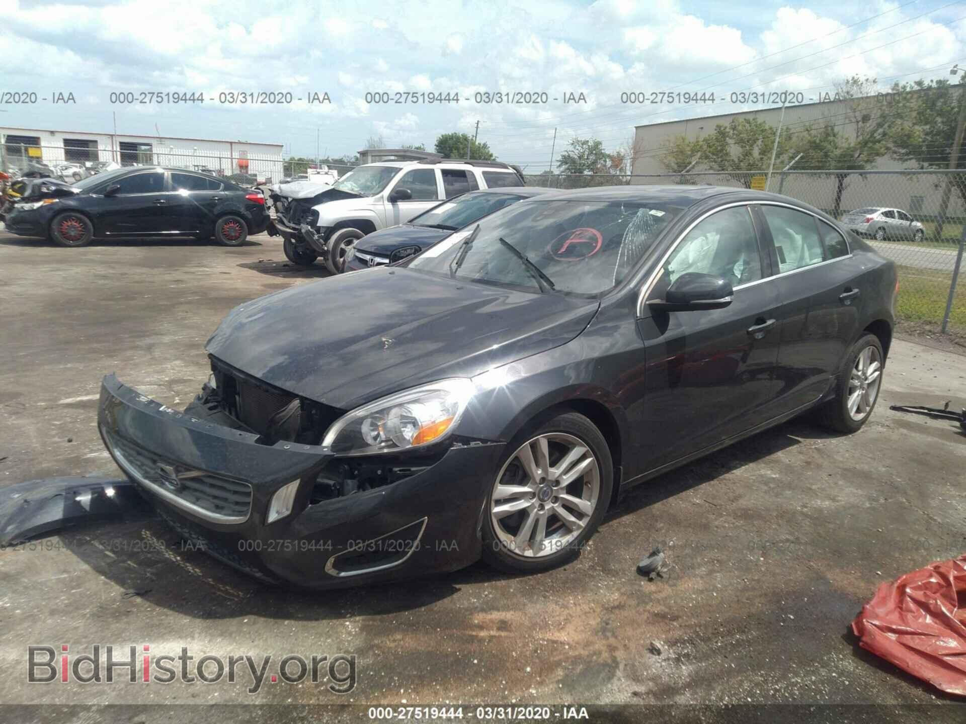 2012 VOLVO S60 - VIN: YV1622FS0C2097065 - Фото 2