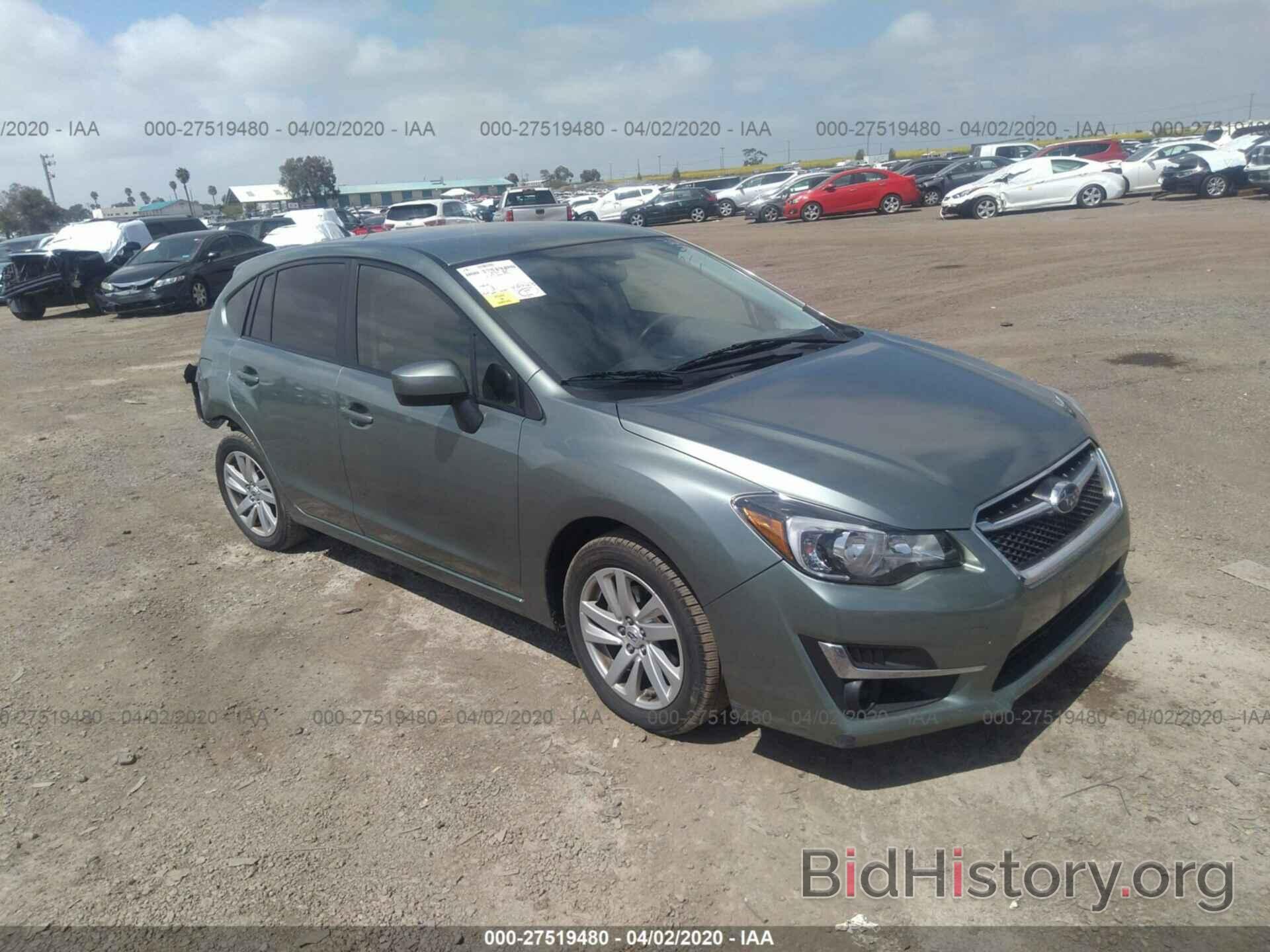 Photo JF1GPAC65FH230732 - SUBARU IMPREZA 2015