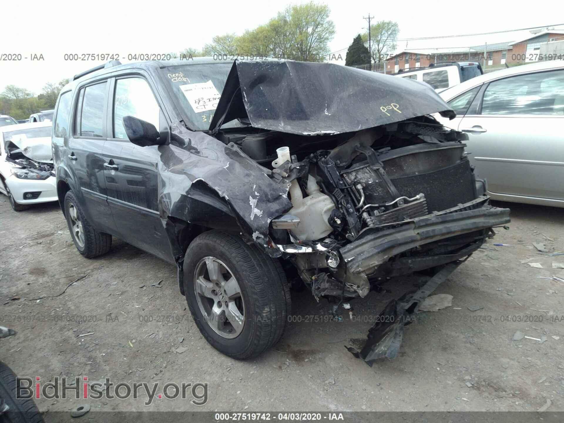 Фотография 5FNYF3H47BB007493 - HONDA PILOT 2011