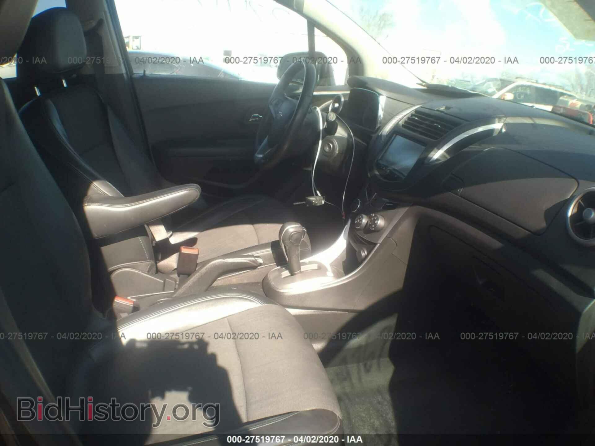 2016 CHEVROLET TRAX - VIN: KL7CJLSB4GB754430 - Фото 5
