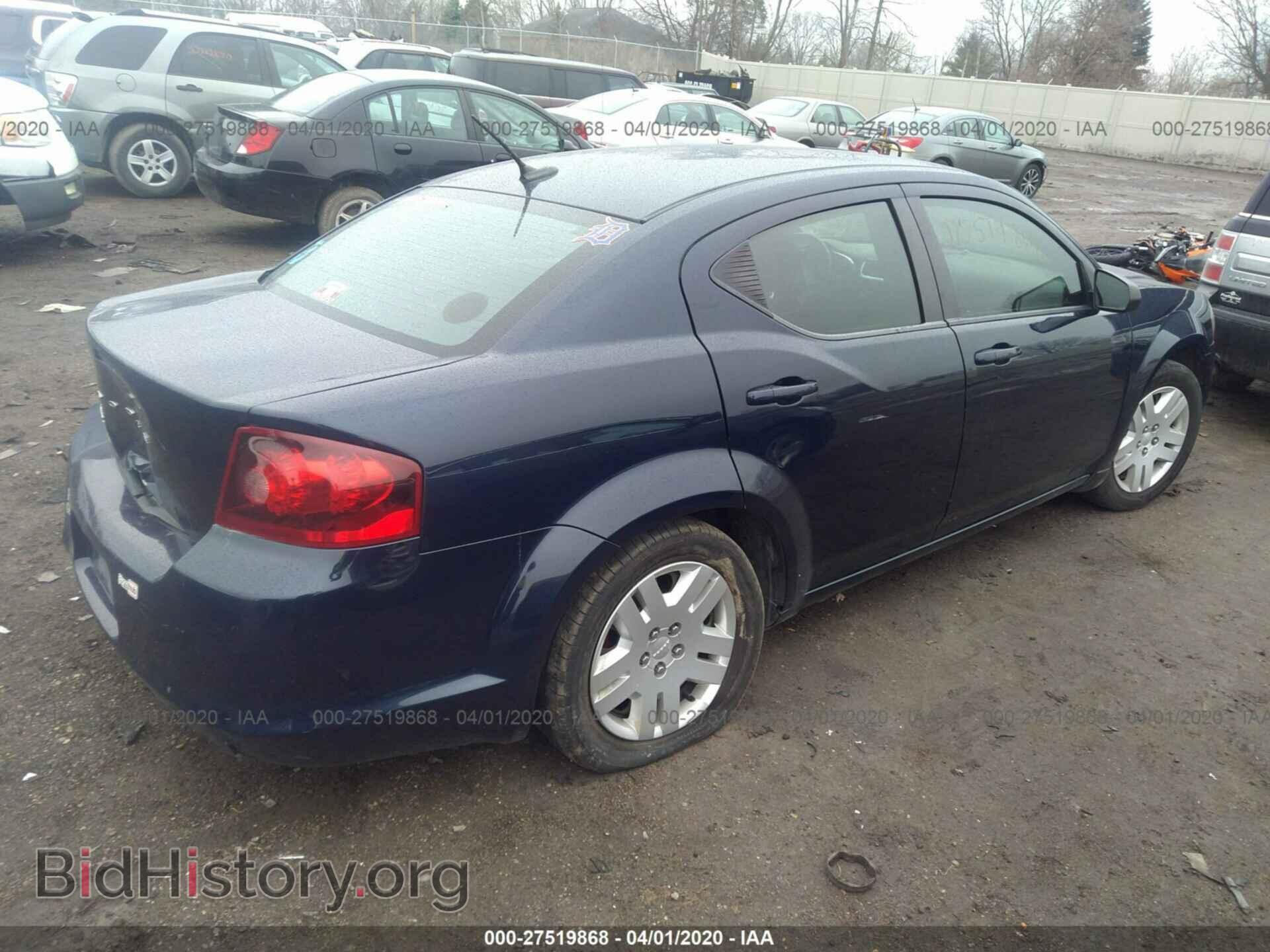 2013 DODGE AVENGER - VIN: 1C3CDZAB5DN725788 - Photo 4