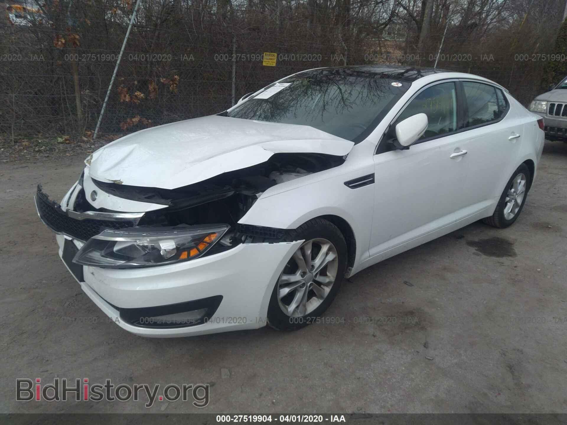 2013 KIA OPTIMA - VIN: 5XXGN4A7XDG187366 - Фото 2
