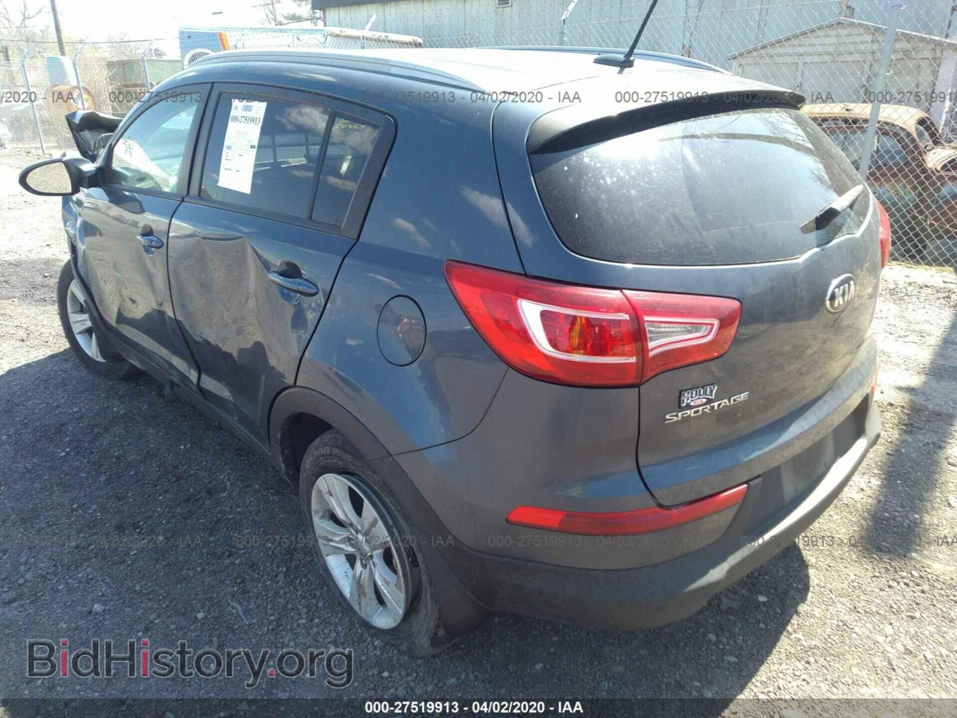 2013 KIA SPORTAGE - VIN: KNDPB3A28D7392054 - Фото 3