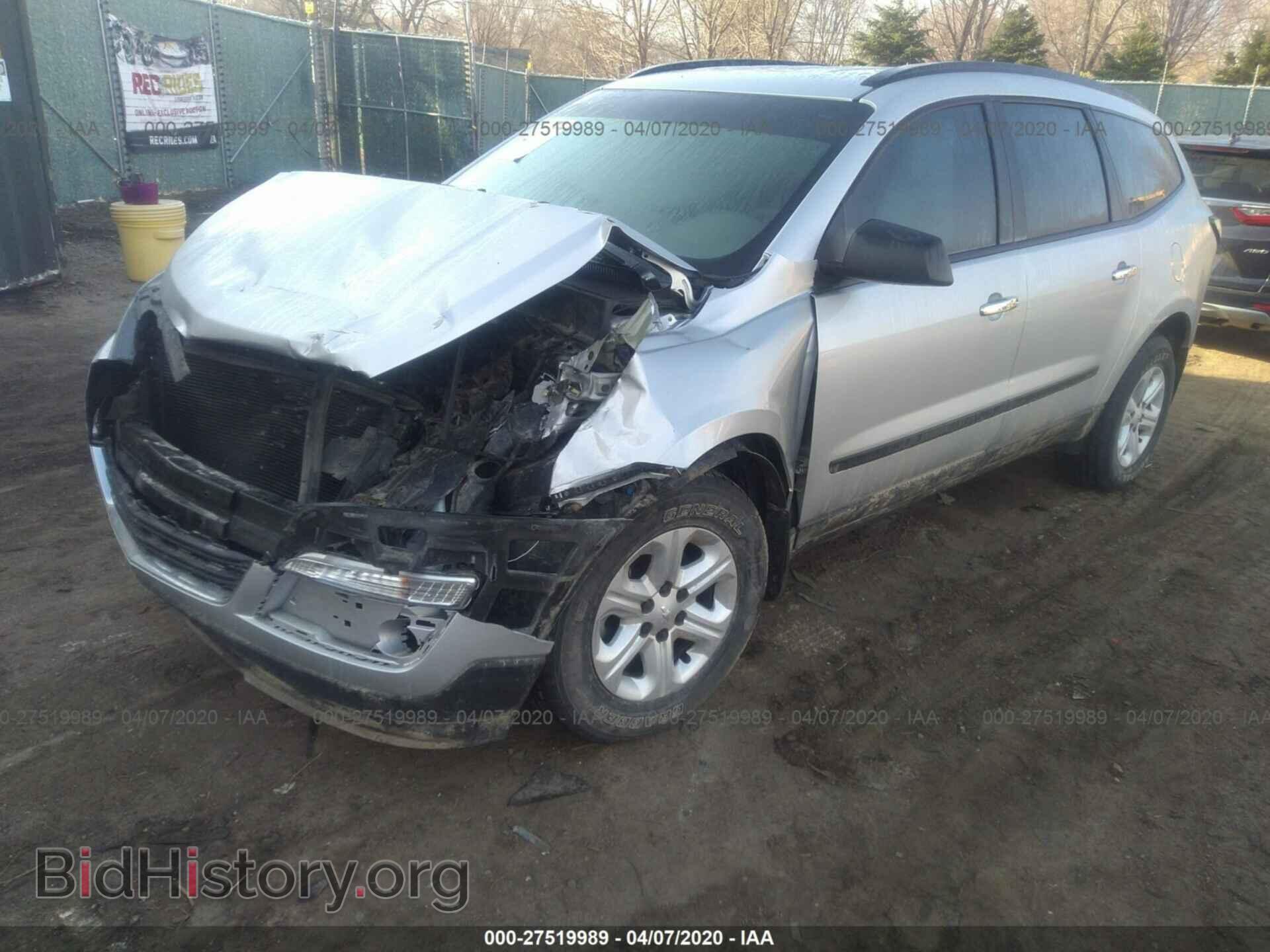 2013 CHEVROLET TRAVERSE - VIN: 1GNKVFKD4DJ269431 - Фото 2