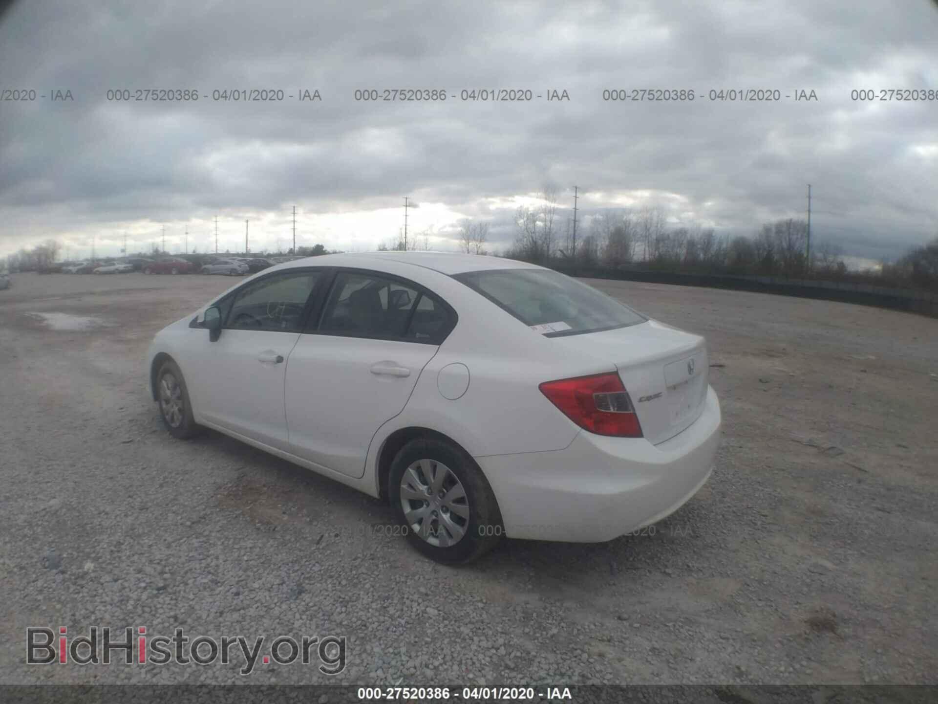 2012 HONDA CIVIC - VIN: 19XFB2F54CE017821 - Photo 3