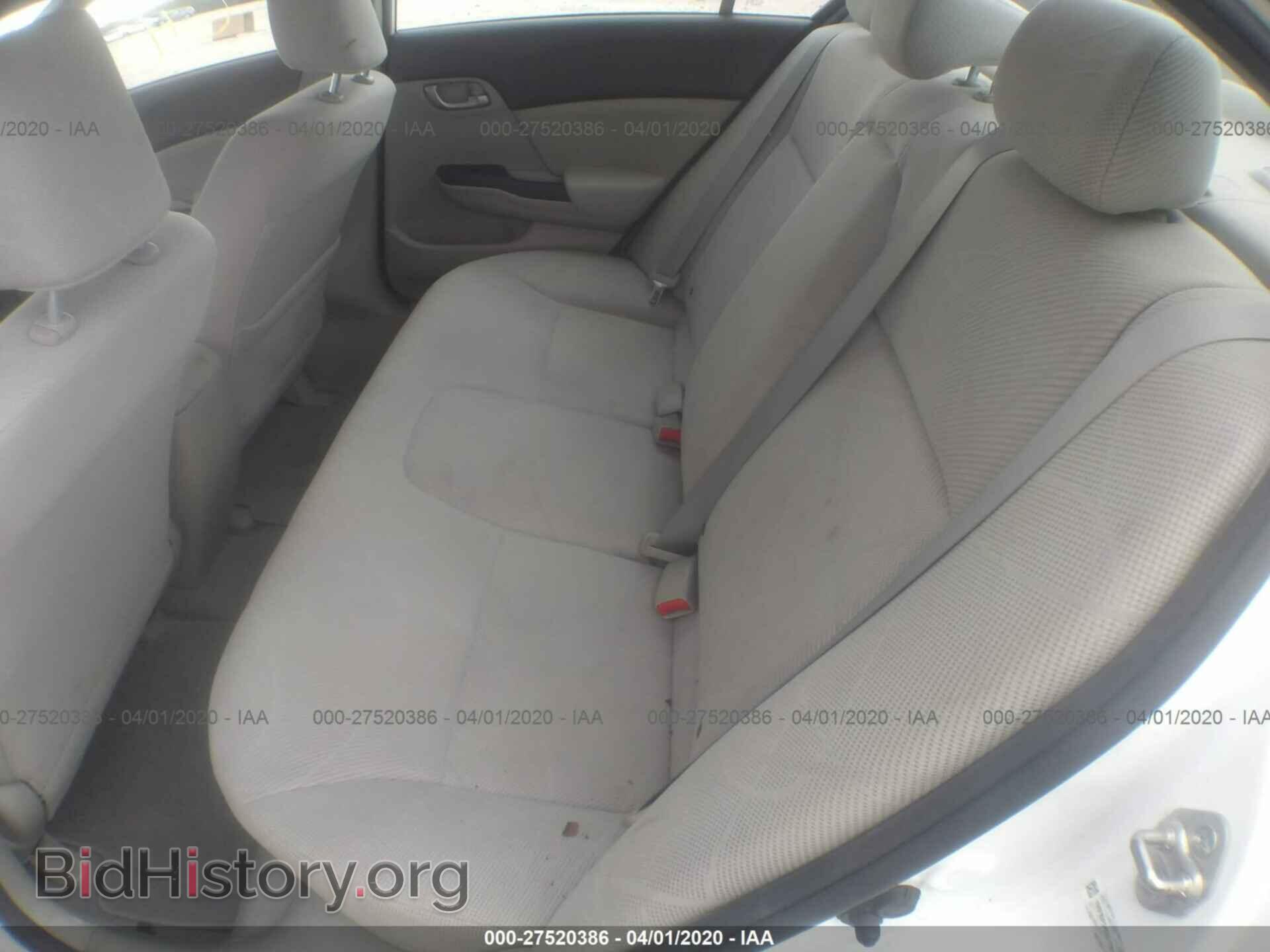 2012 HONDA CIVIC - VIN: 19XFB2F54CE017821 - Photo 8