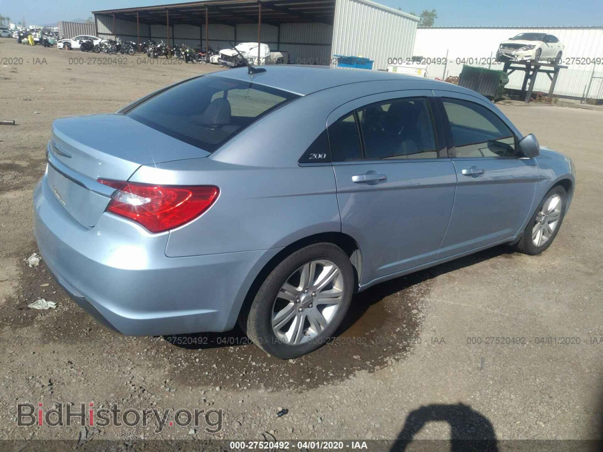 2013 CHRYSLER 200 - VIN: 1C3CCBAB6DN670259 - Фото 4