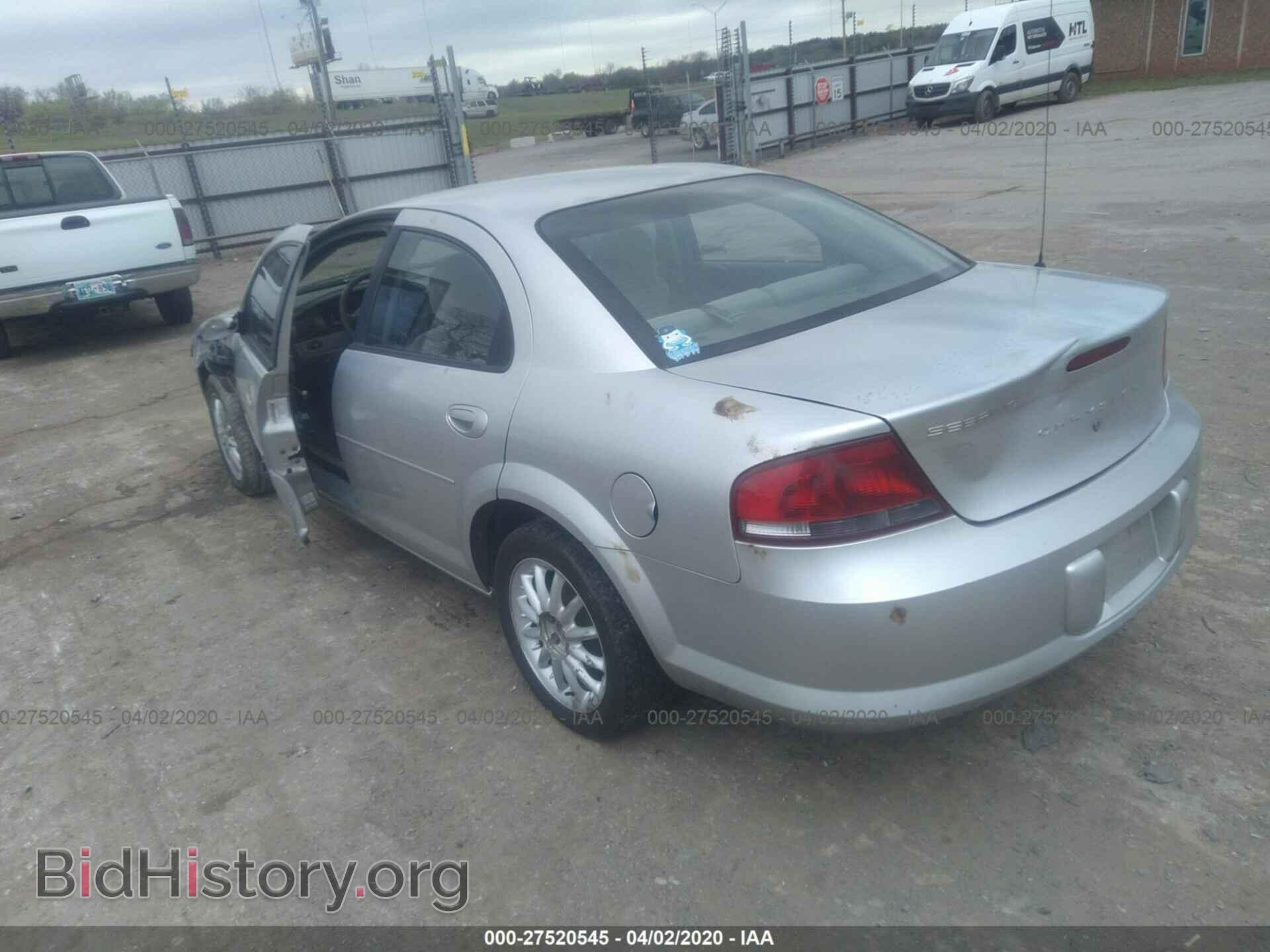 2003 CHRYSLER SEBRING - VIN: 1C3EL46X43N579692 - Фото 3