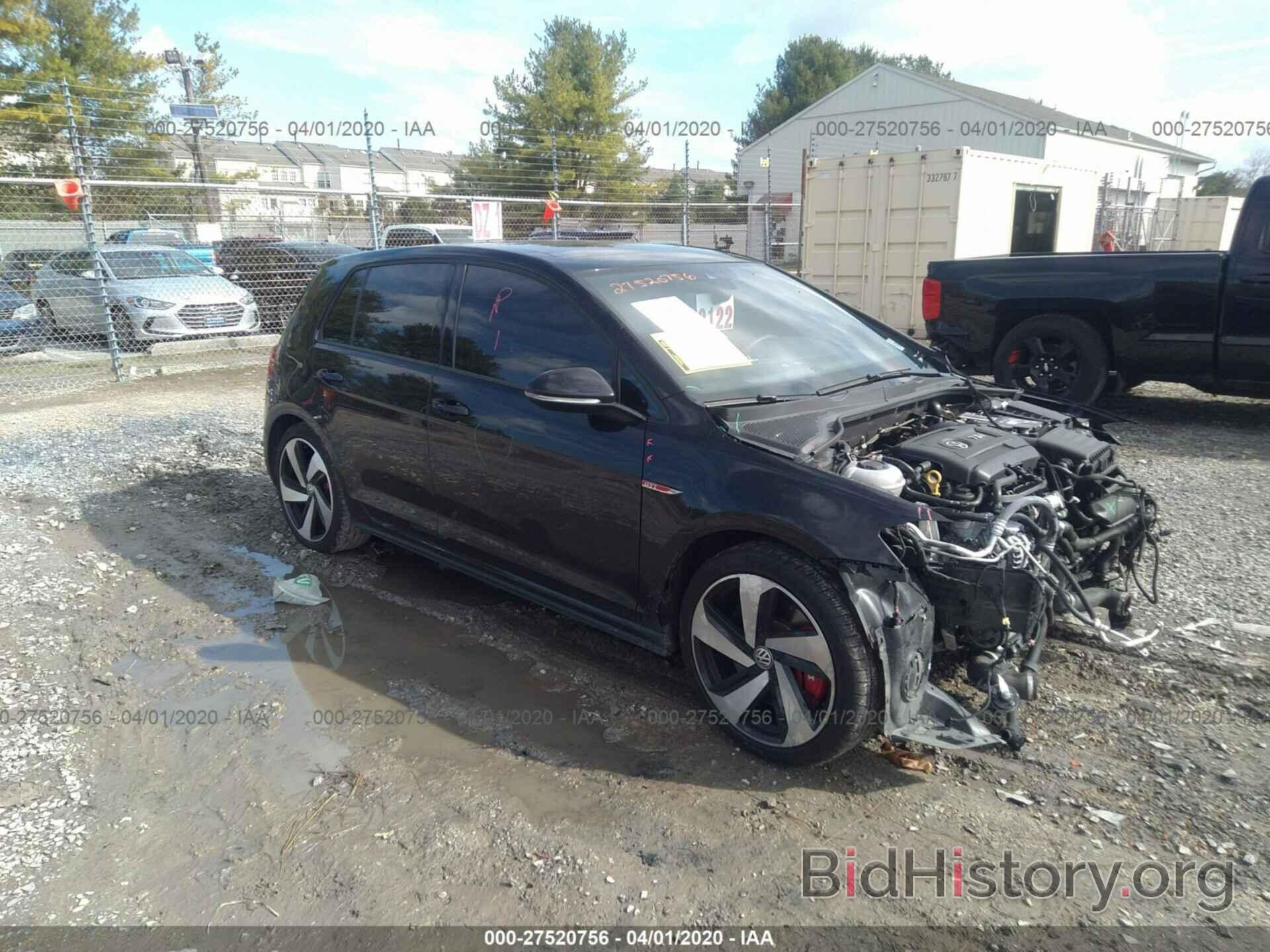 Photo 3VW6T7AU2KM004608 - VOLKSWAGEN GOLF GTI 2019