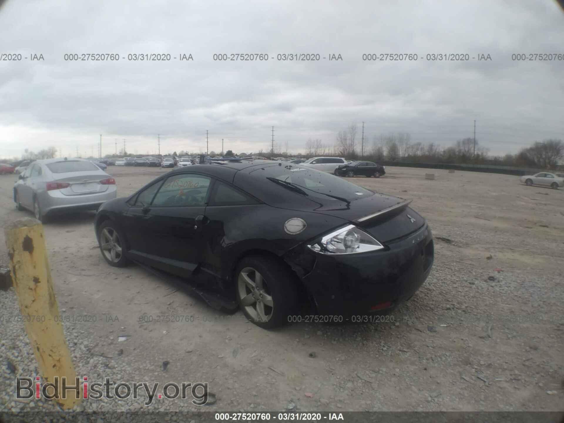 2006 MITSUBISHI ECLIPSE - VIN: 4A3AK24F36E047167 - Фото 3