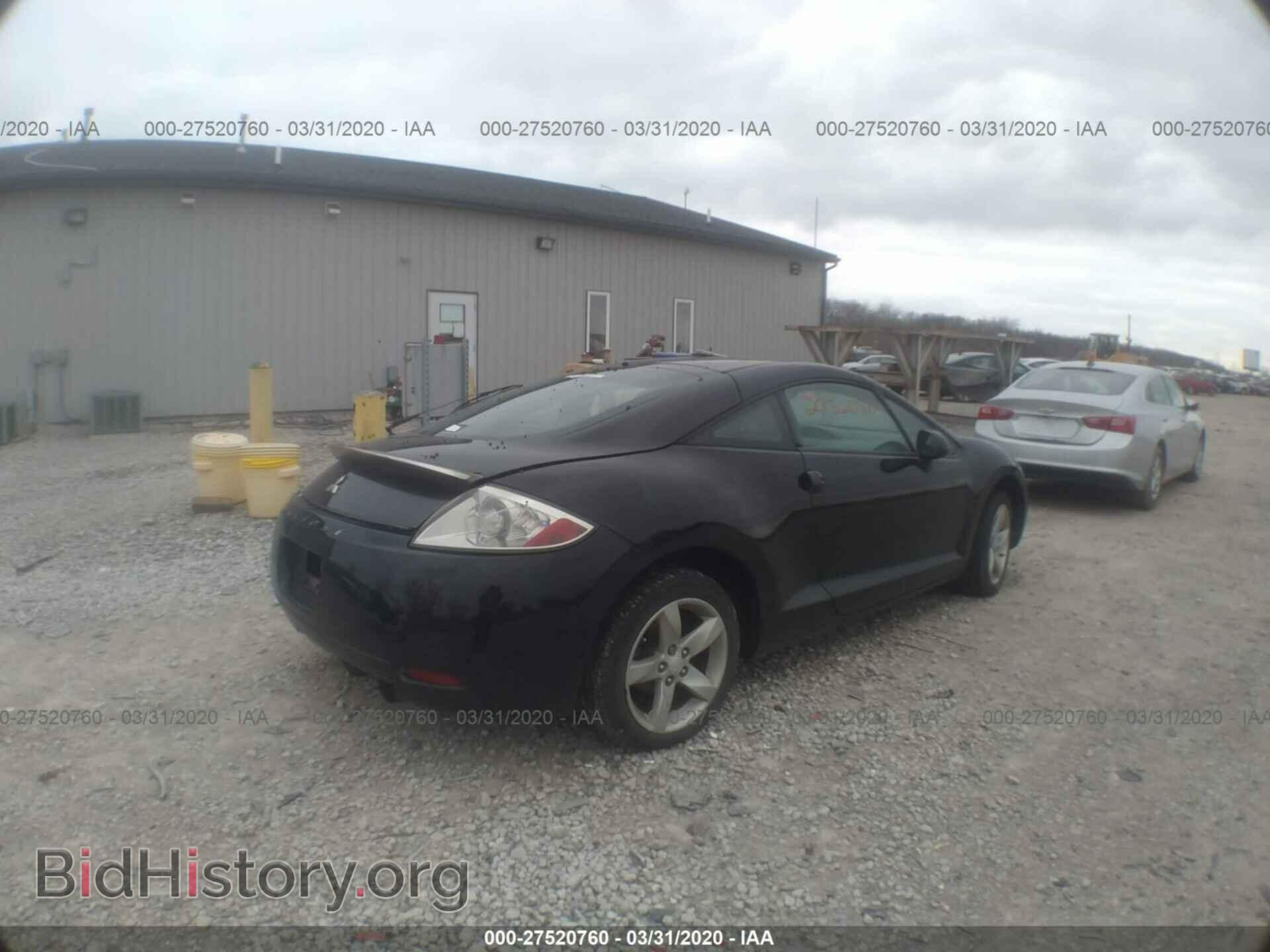 2006 MITSUBISHI ECLIPSE - VIN: 4A3AK24F36E047167 - Фото 4
