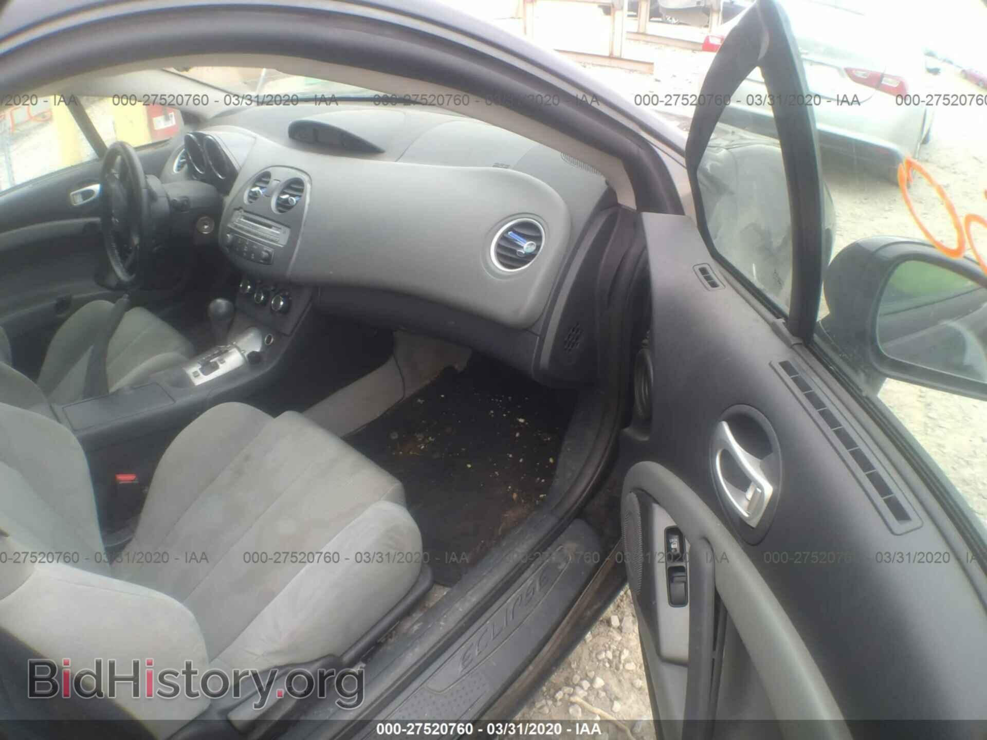 2006 MITSUBISHI ECLIPSE - VIN: 4A3AK24F36E047167 - Фото 5
