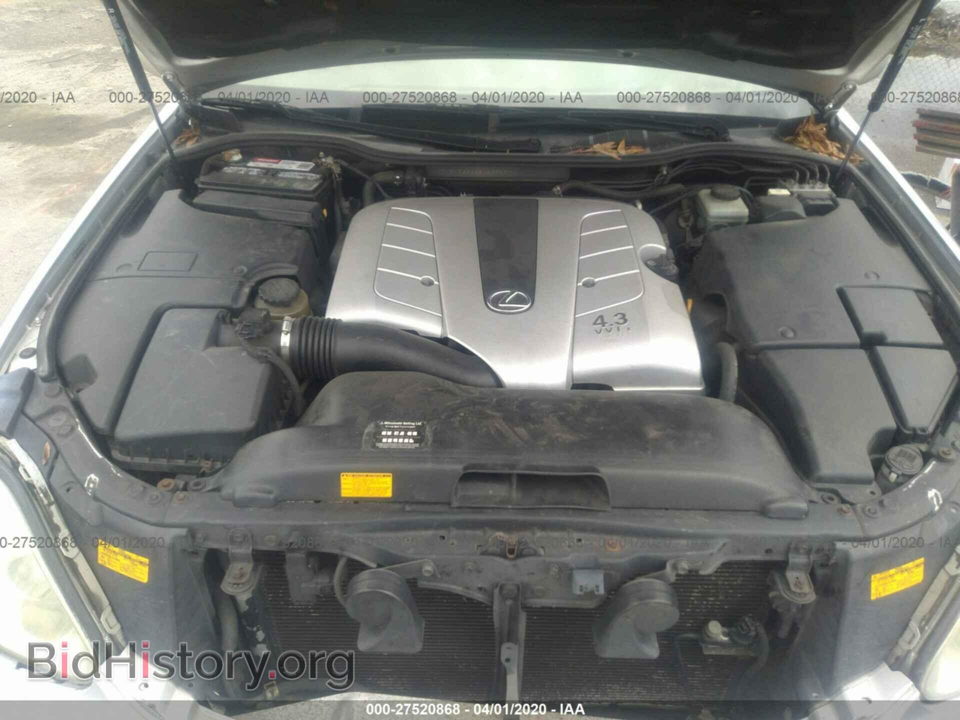 2005 LEXUS LS - VIN: JTHBN36F655023959 - Photo 10
