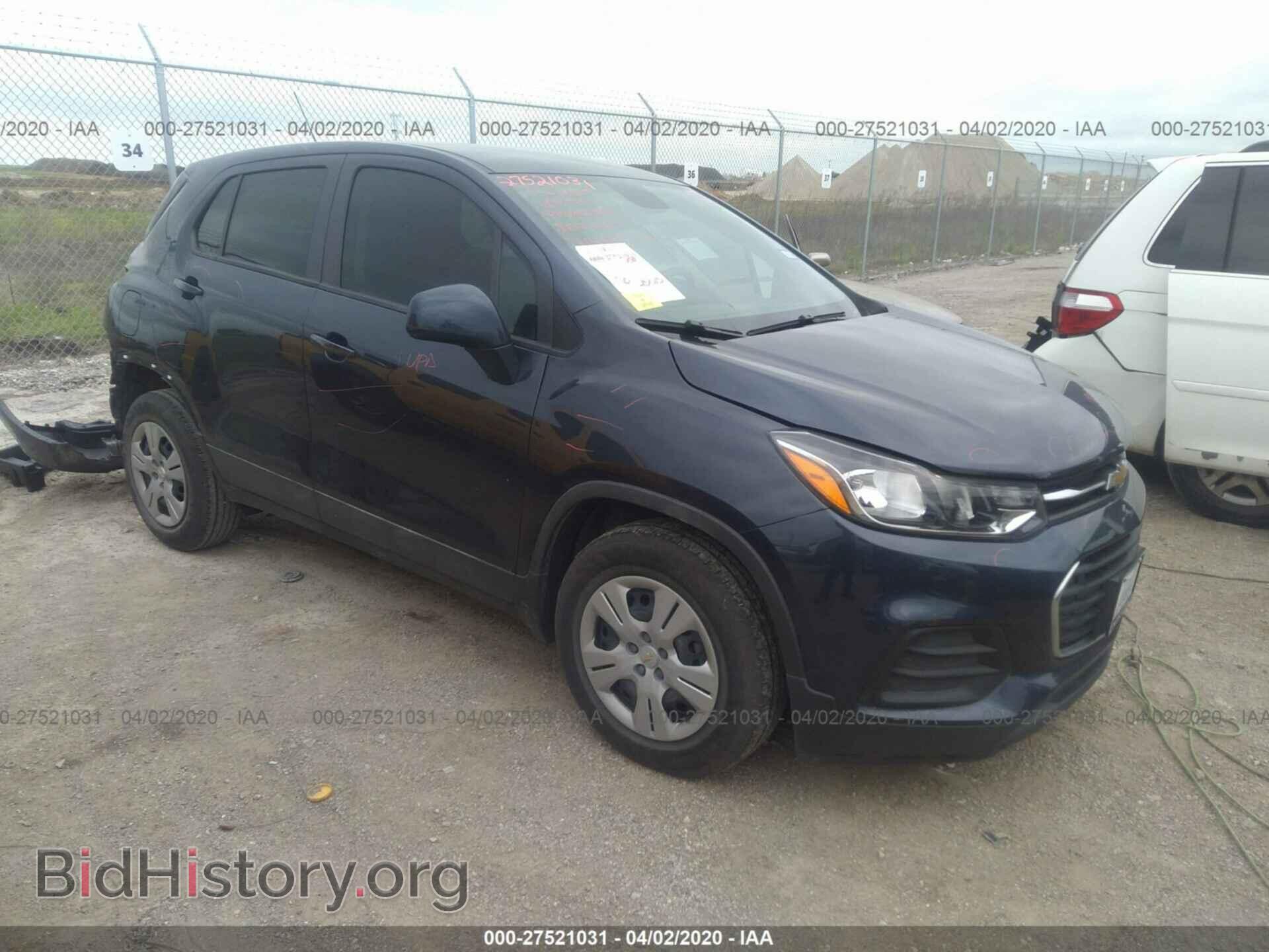 Фотография 3GNCJKSB3KL142506 - CHEVROLET TRAX 2019