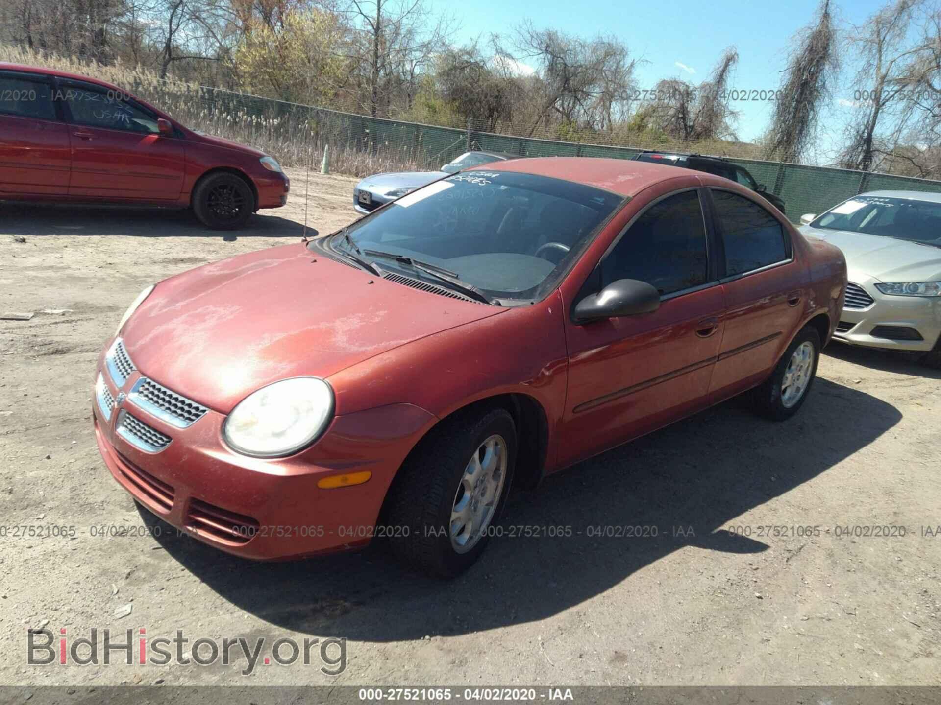 2005 DODGE NEON - VIN: 1B3ES56C25D152846 - Фото 2
