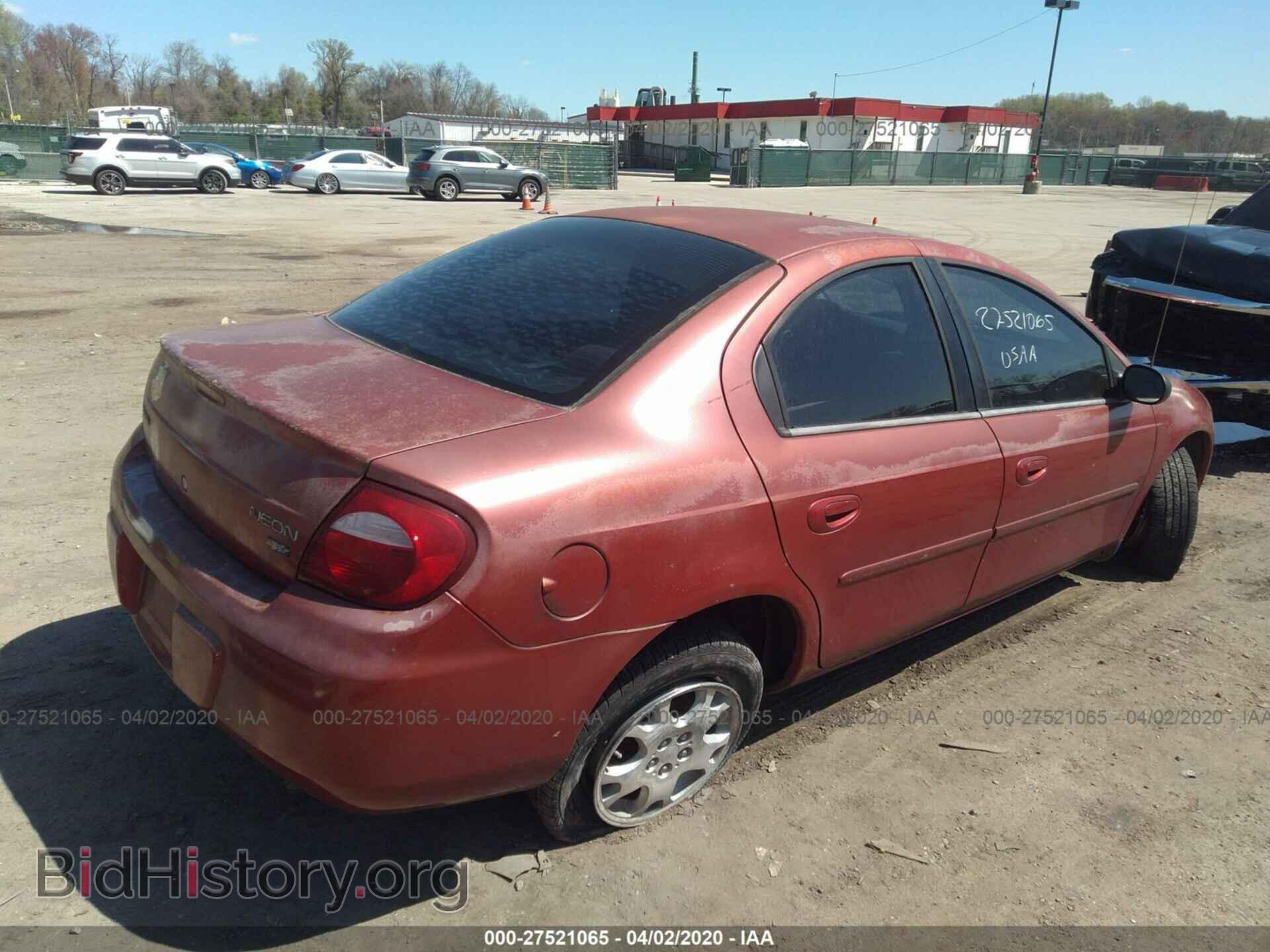 2005 DODGE NEON - VIN: 1B3ES56C25D152846 - Фото 4