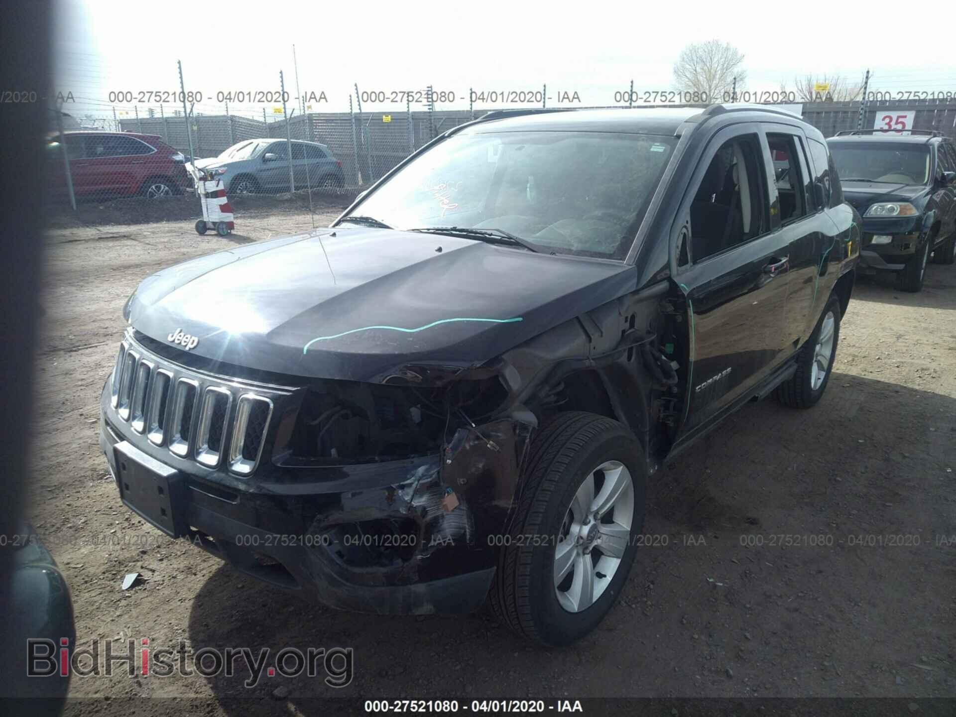 2015 JEEP COMPASS - VIN: 1C4NJDBB6FD254001 - Фото 2