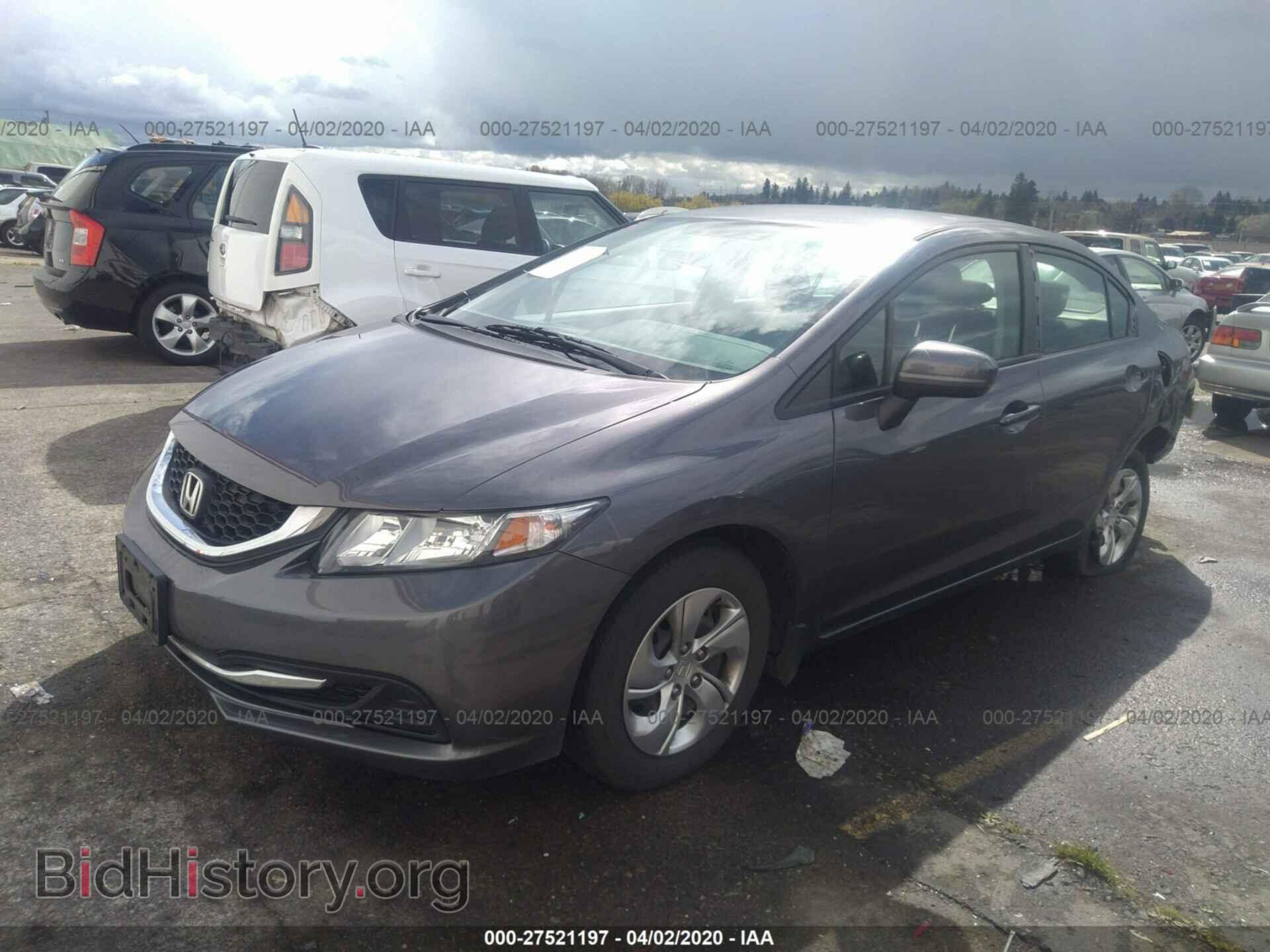 2014 HONDA CIVIC - VIN: 19XFB2F56EE262980 - Фото 2