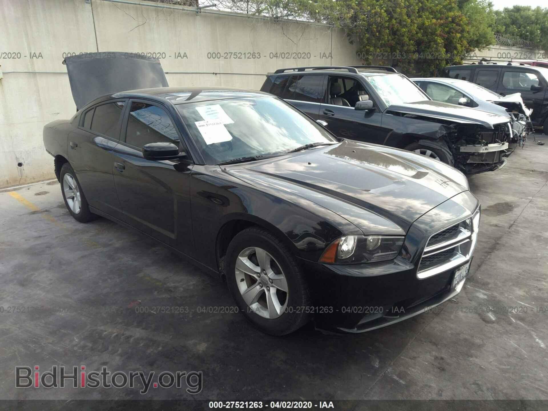 Фотография 2C3CDXBG8EH266135 - DODGE CHARGER 2014