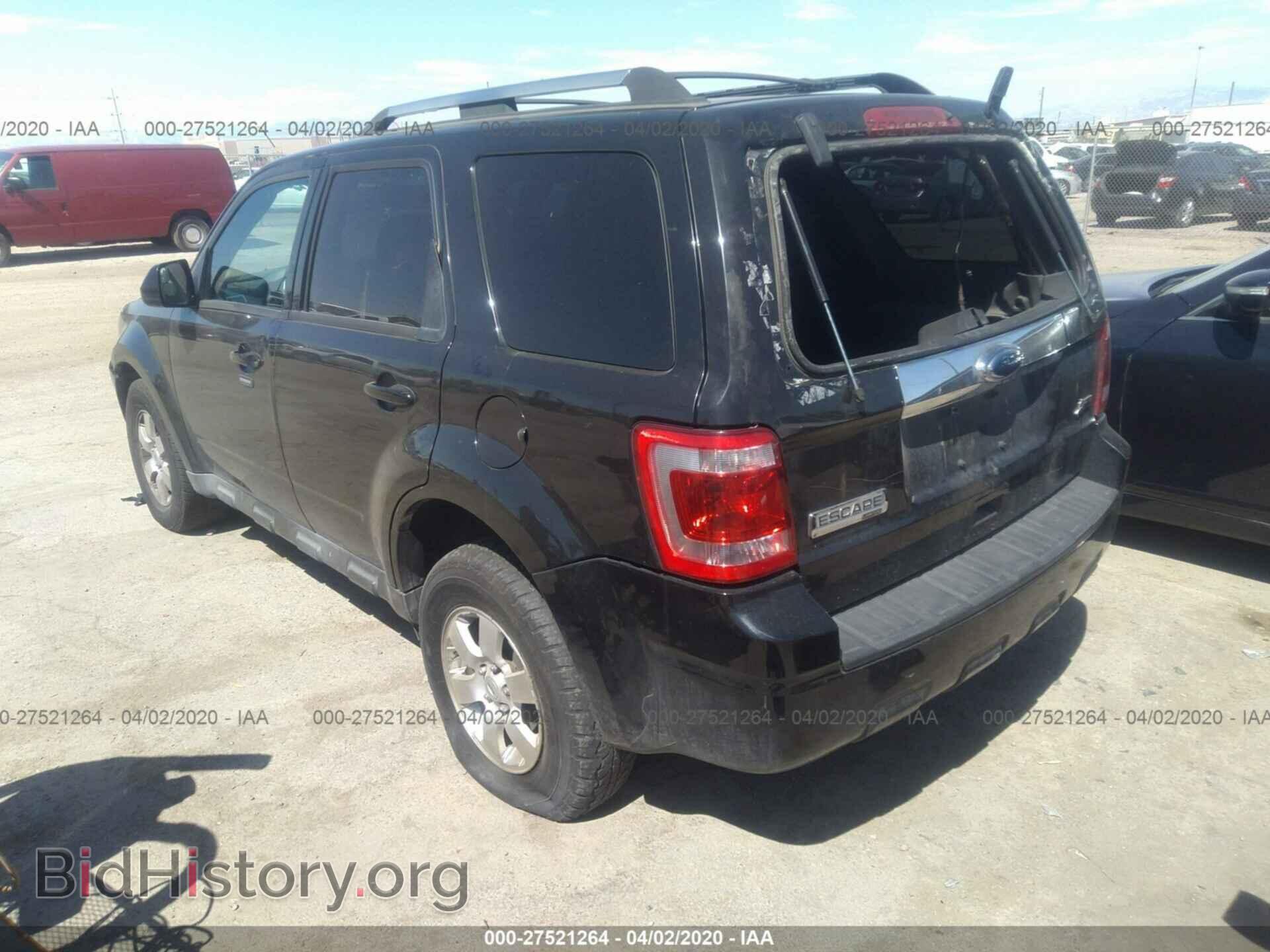 2011 FORD ESCAPE - VIN: 1FMCU0EG4BKB66287 - Фото 3