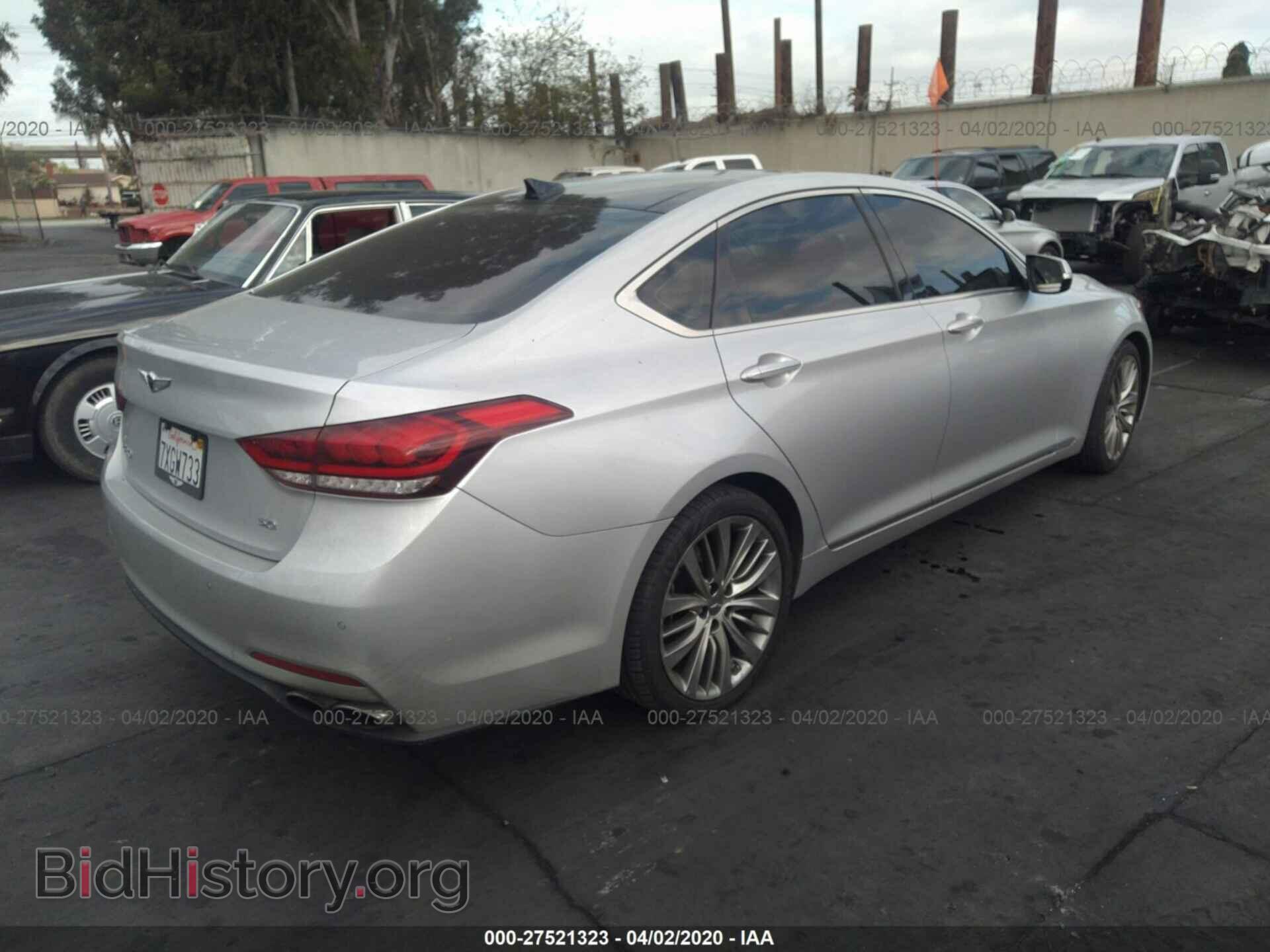 2017 GENESIS G80 - VIN: KMHGN4JF7HU191037 - Фото 4