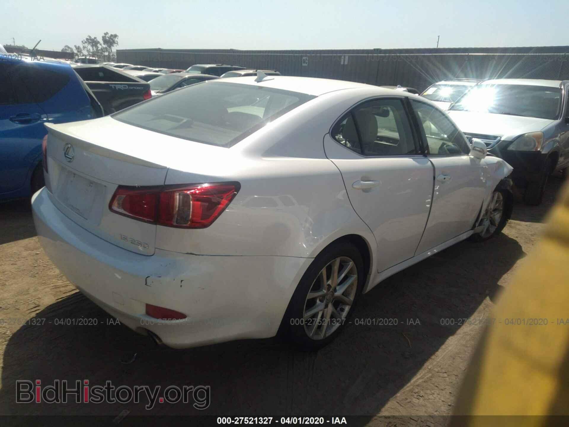 2012 LEXUS IS - VIN: JTHBF5C26C5171892 - Photo 4