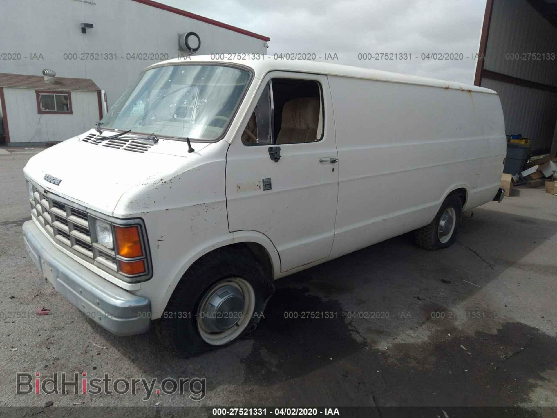 1986 DODGE RAM VAN - VIN: 2B7KB3316GK536999 - Фото 2