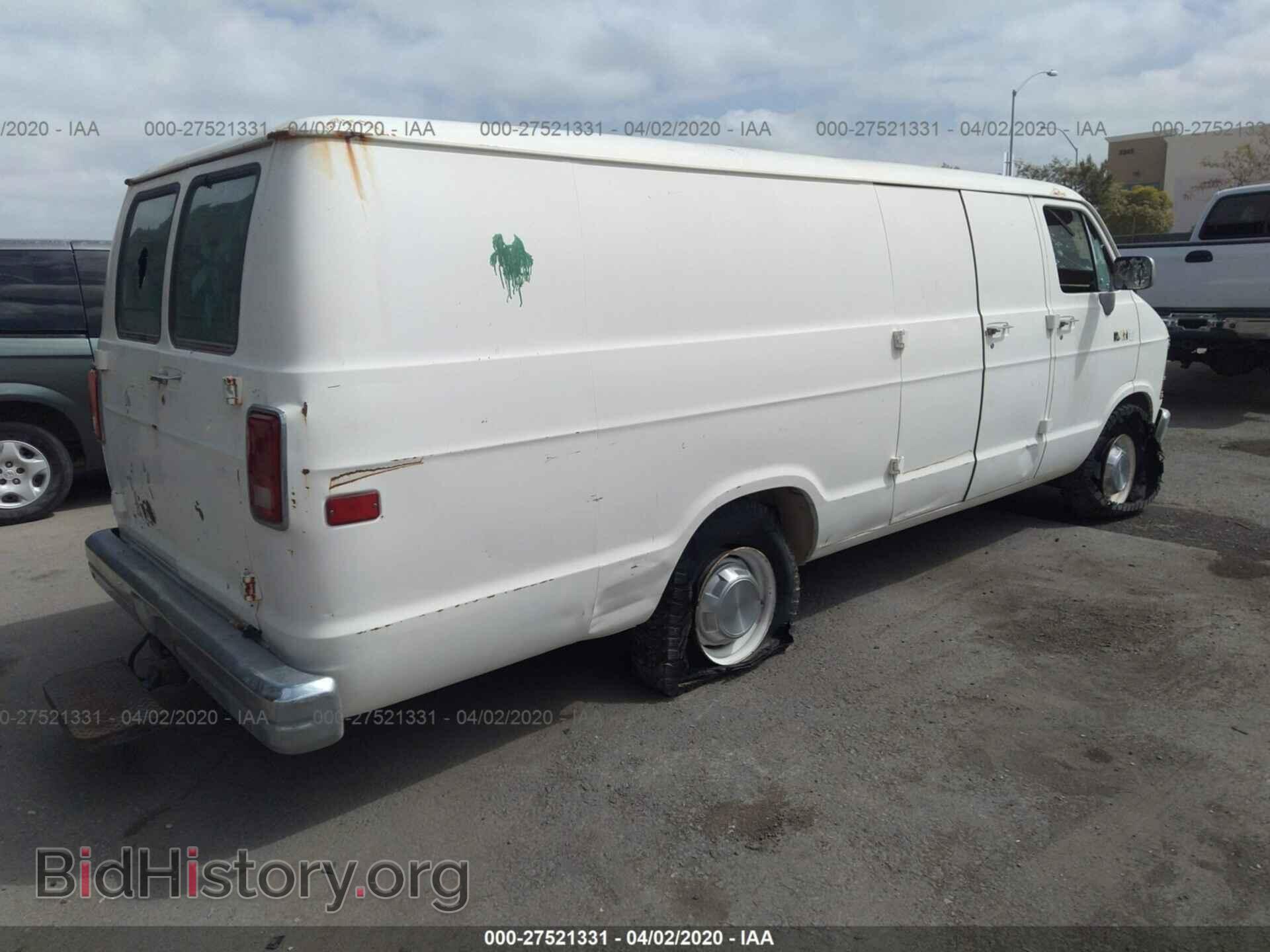 1986 DODGE RAM VAN - VIN: 2B7KB3316GK536999 - Фото 4