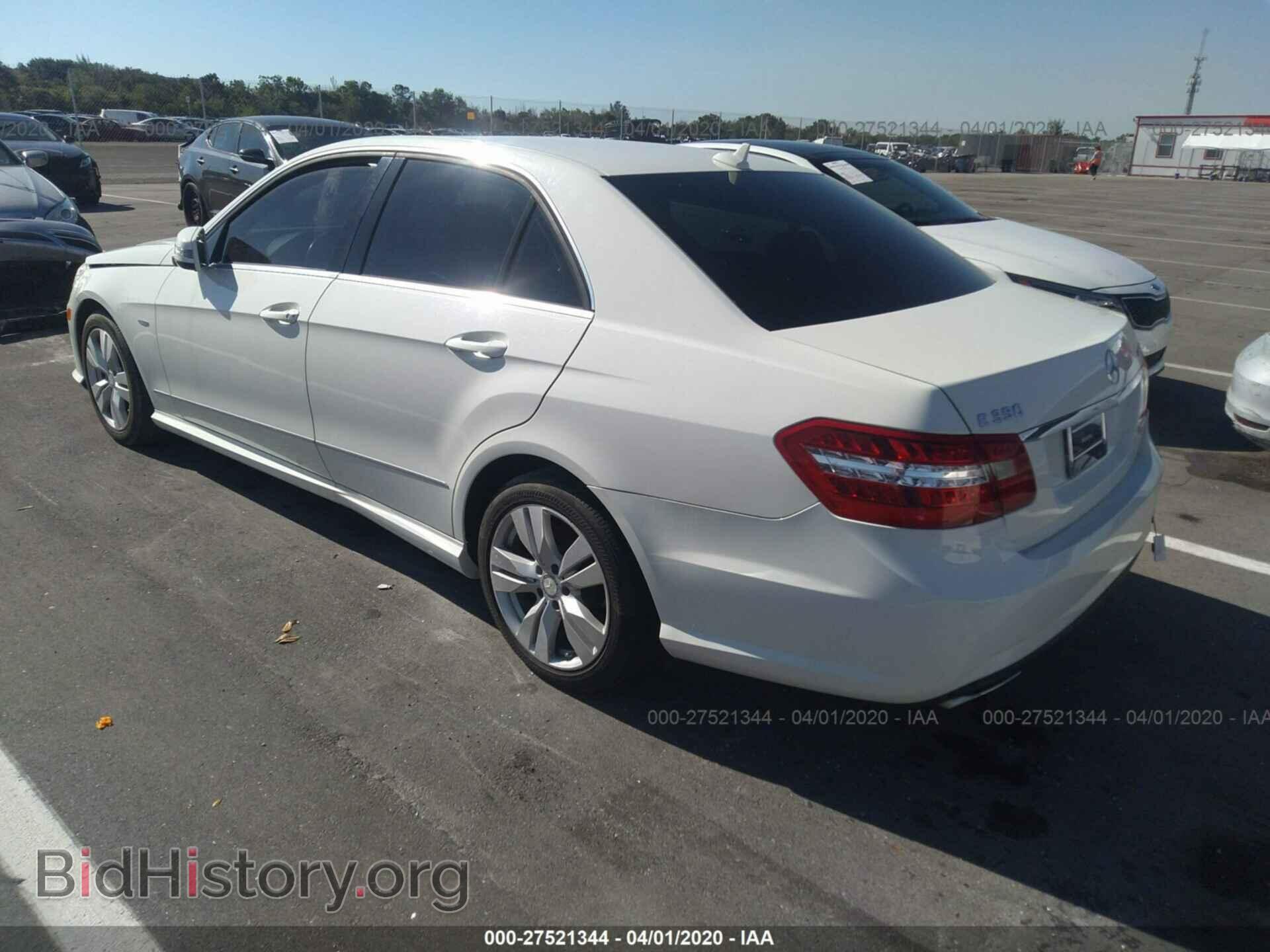 2012 MERCEDES-BENZ E - VIN: WDDHF2EB1CA557723 - Фото 3