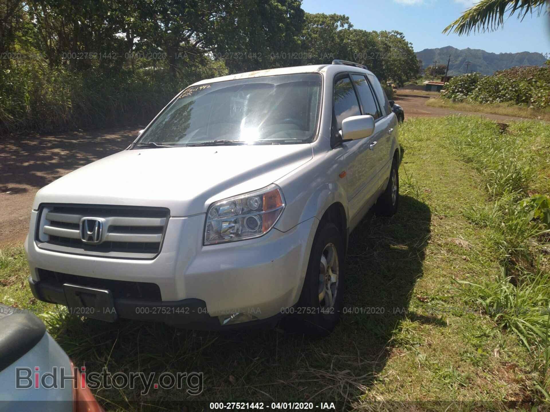 2006 HONDA PILOT - VIN: 5FNYF28436B007006 - Фото 2