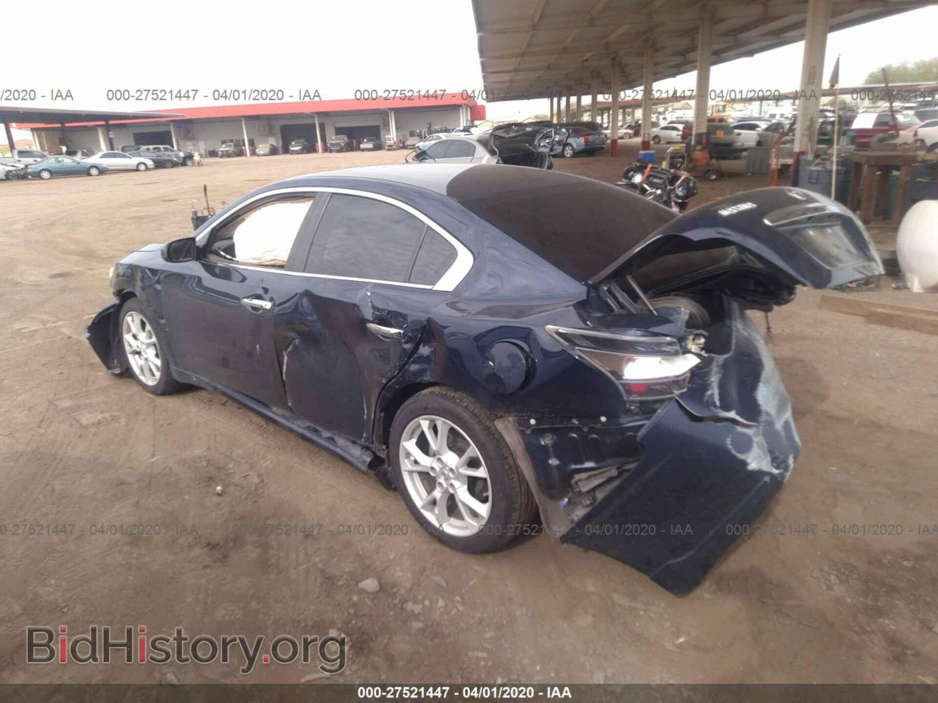 2014 NISSAN MAXIMA - VIN: 1N4AA5AP3EC454510 - Фото 3