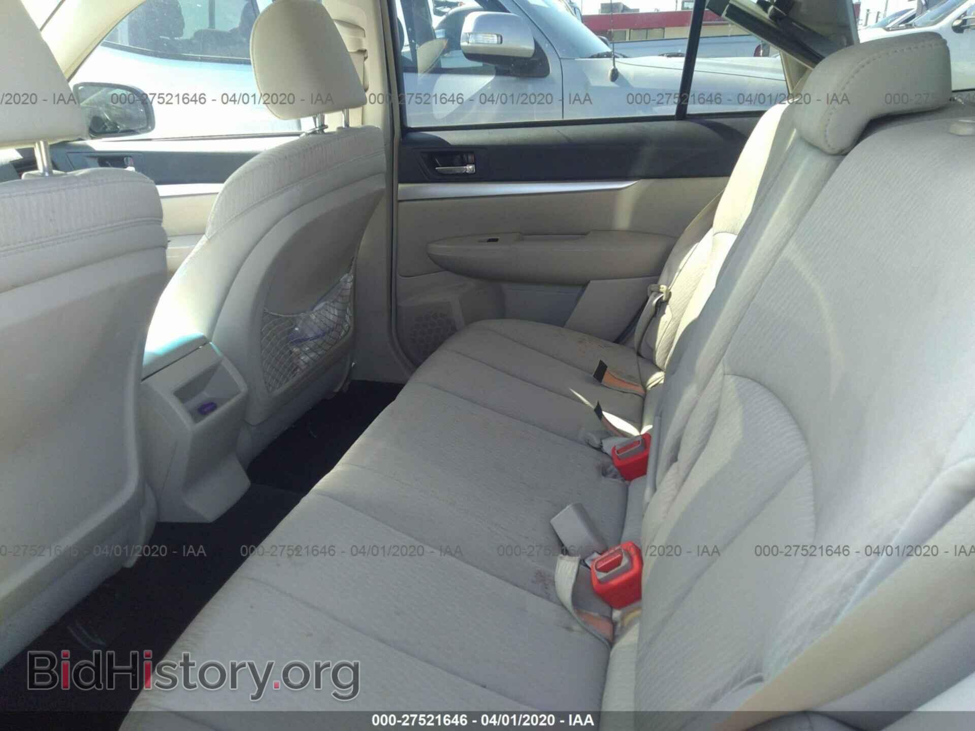 2011 SUBARU OUTBACK - VIN: 4S4BRCBC7B3406314 - Photo 8