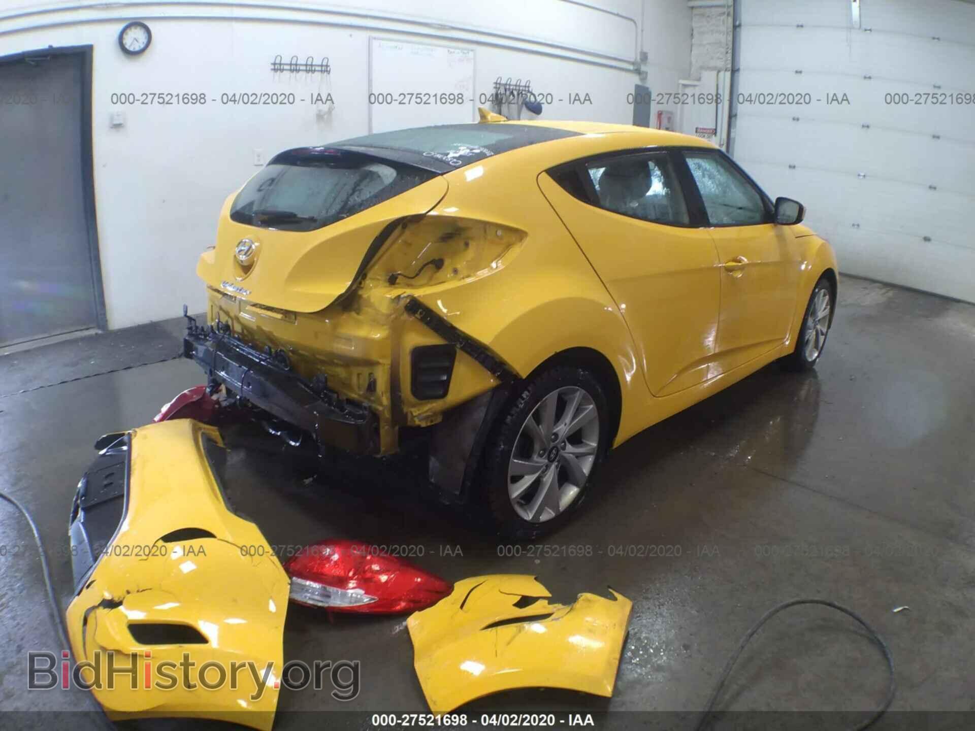 2016 HYUNDAI VELOSTER - VIN: KMHTC6AD2GU303840 - Фото 4