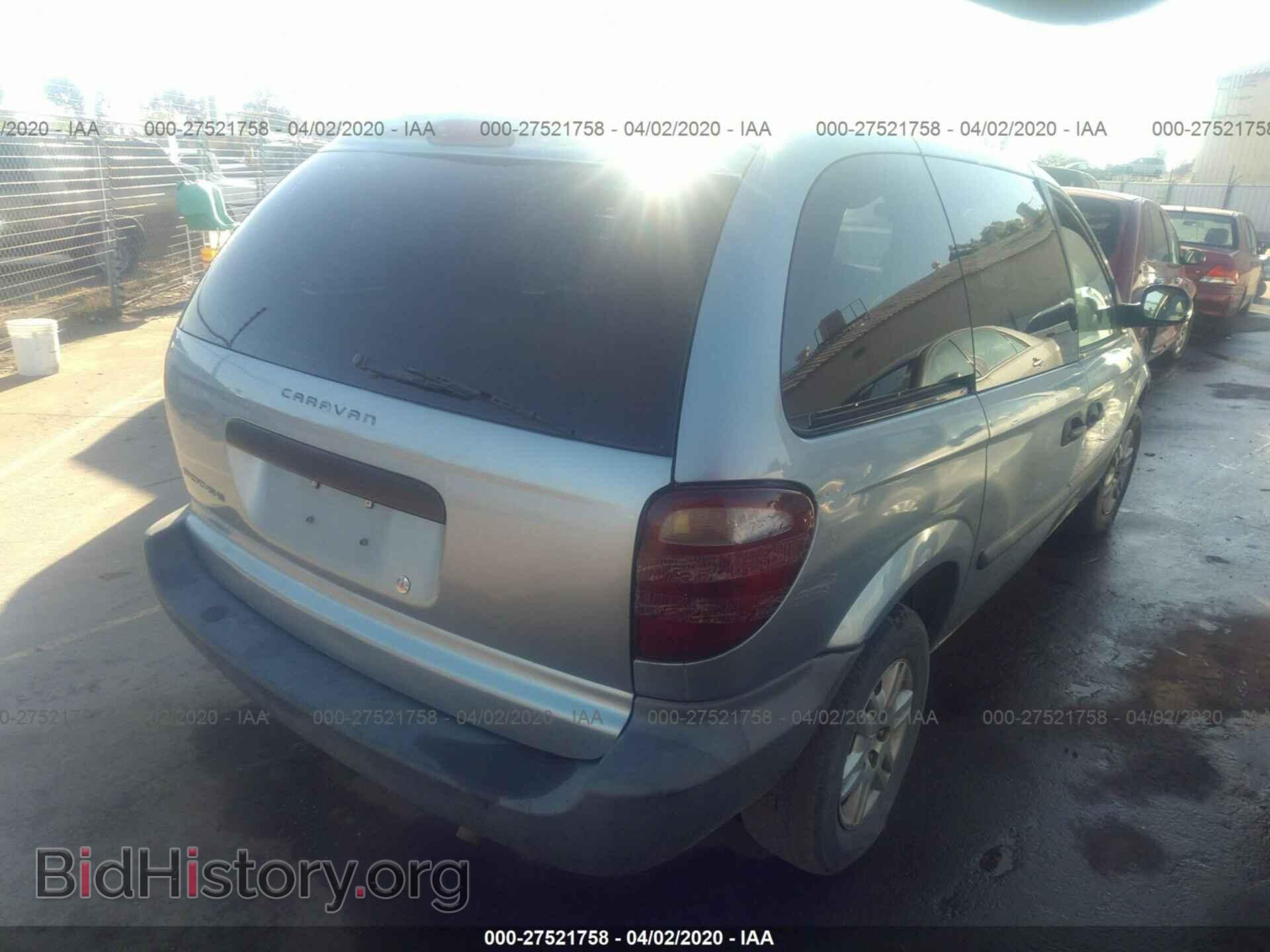 2006 DODGE CARAVAN - VIN: 1D4GP25B66B503516 - Фото 4