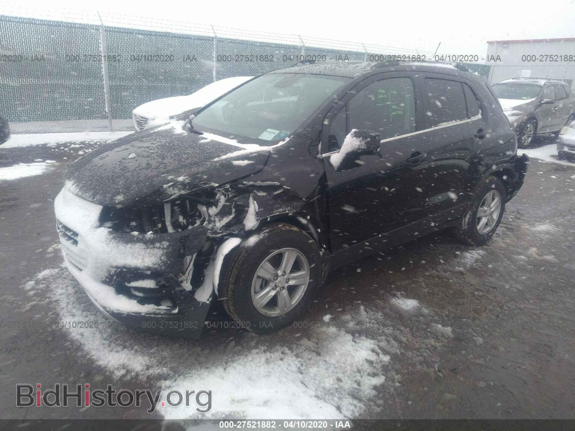 2019 CHEVROLET TRAX - VIN: 3GNCJLSB4KL381701 - Photo 2