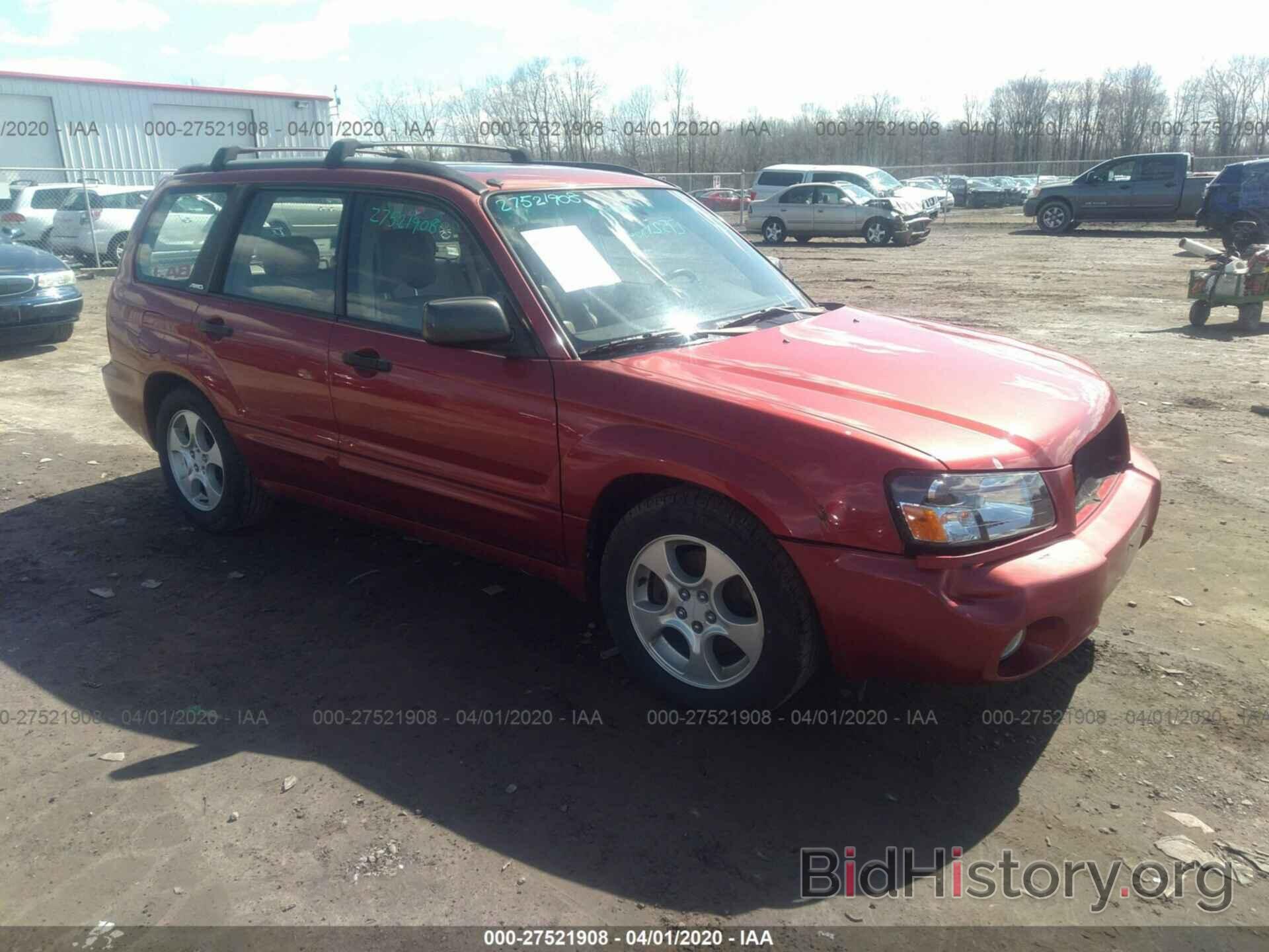 Photo JF1SG65633H721333 - SUBARU FORESTER 2003