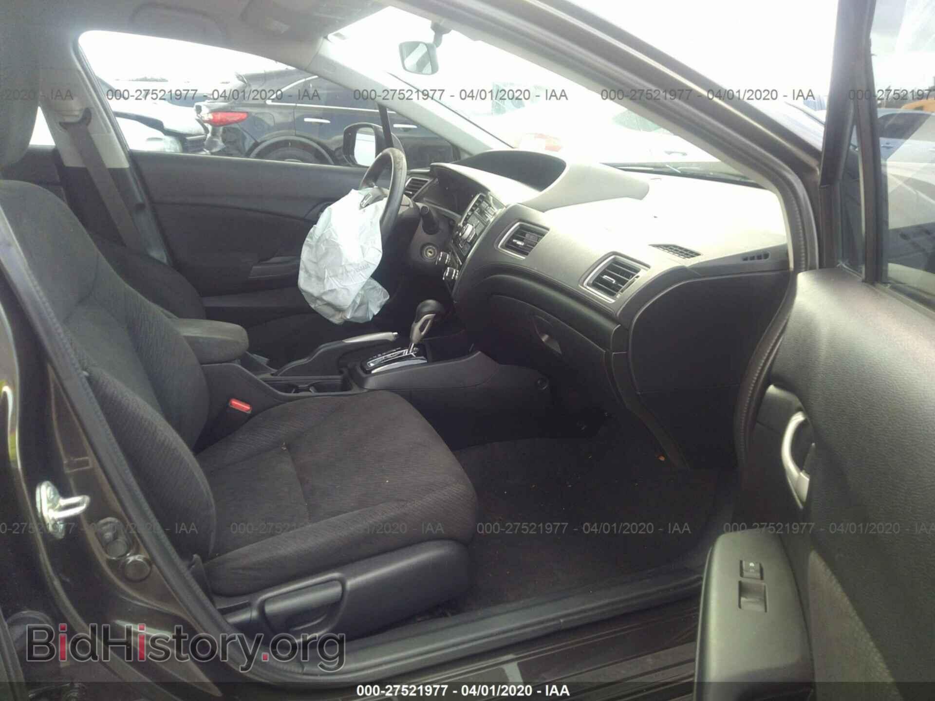 2013 HONDA CIVIC - VIN: 19XFB2F54DE008523 - Фото 5
