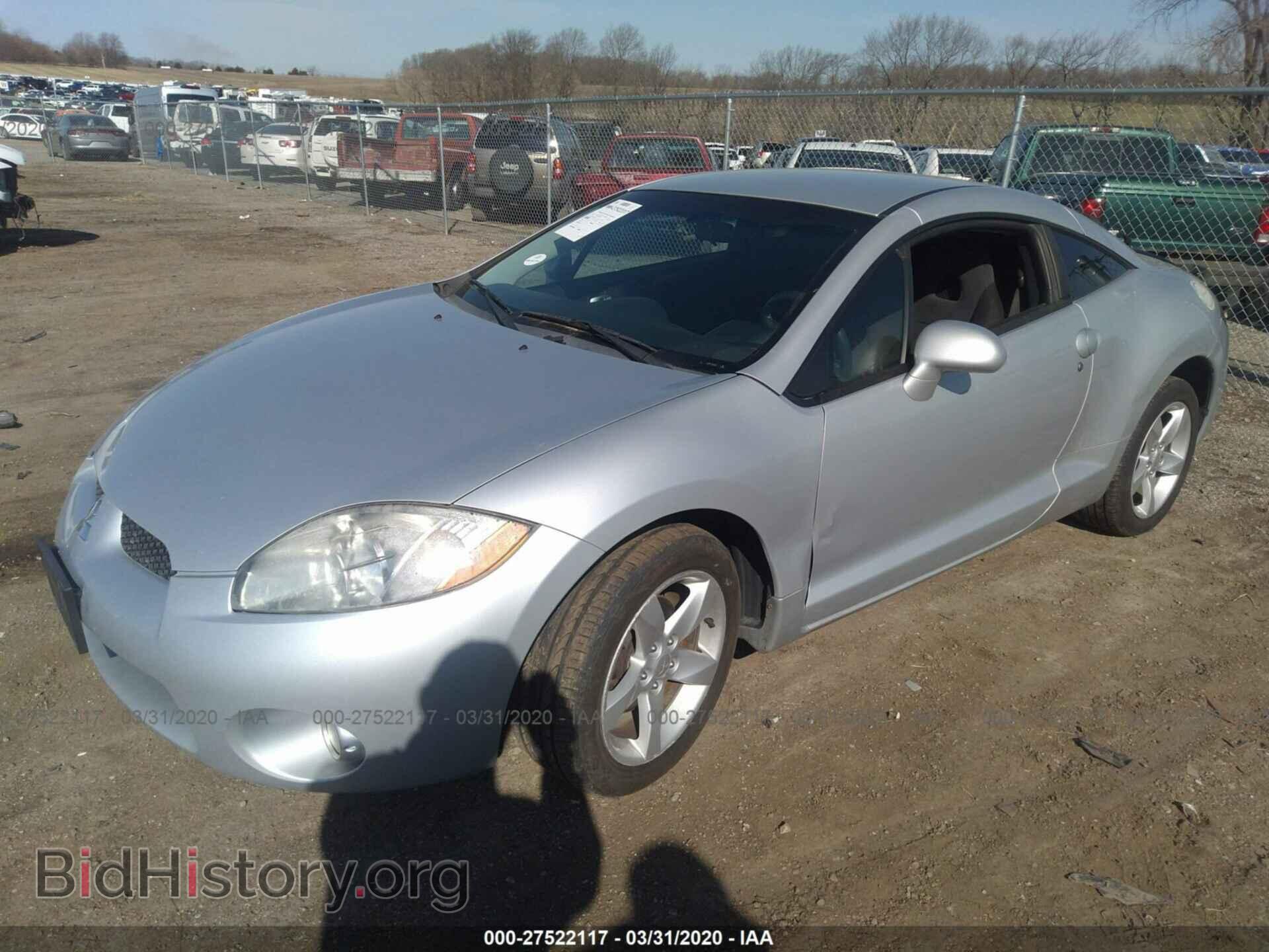 2006 MITSUBISHI ECLIPSE - VIN: 4A3AK34T56E001528 - Photo 2