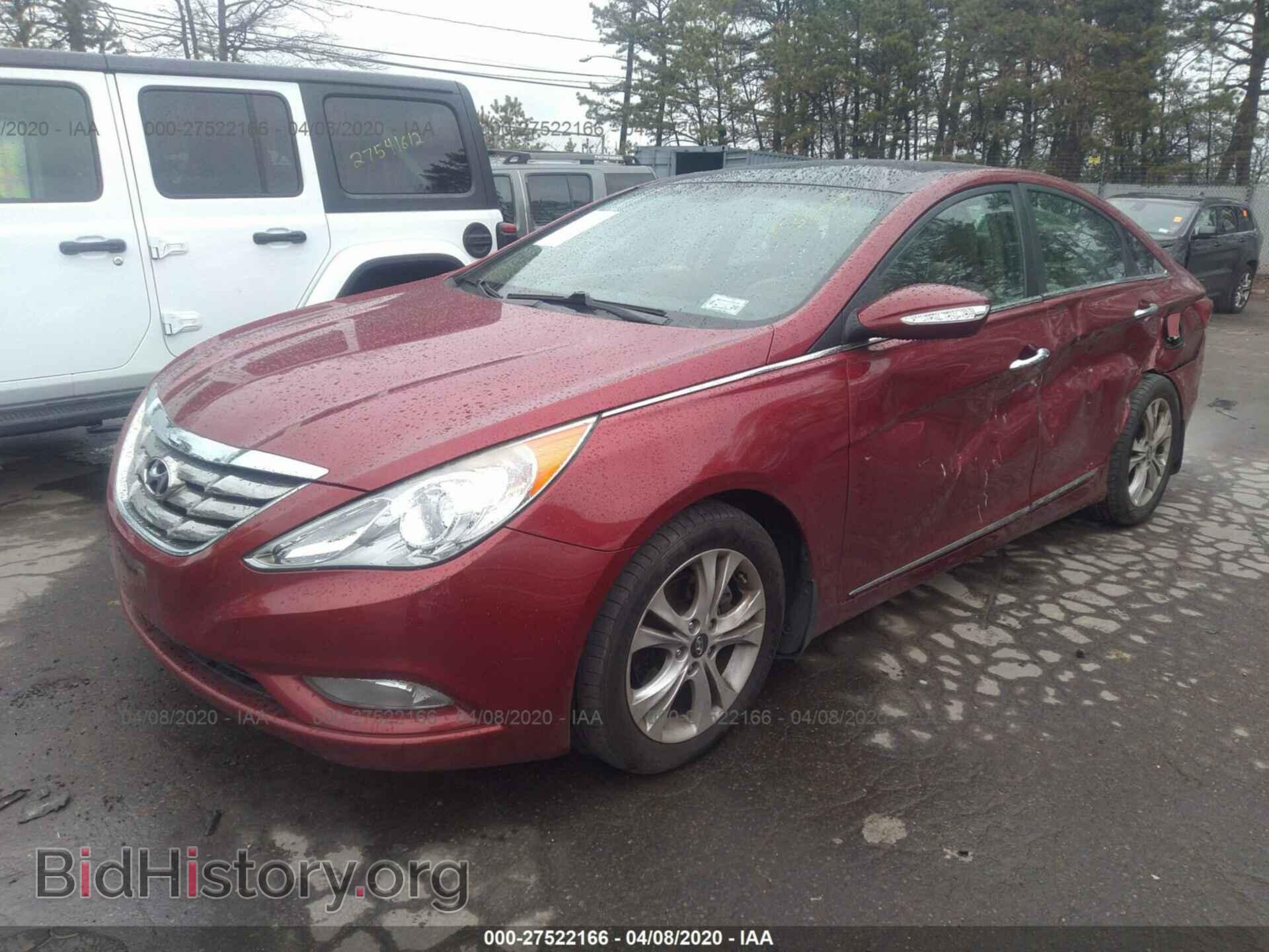 2012 HYUNDAI SONATA - VIN: 5NPEC4AC9CH347105 - Фото 2