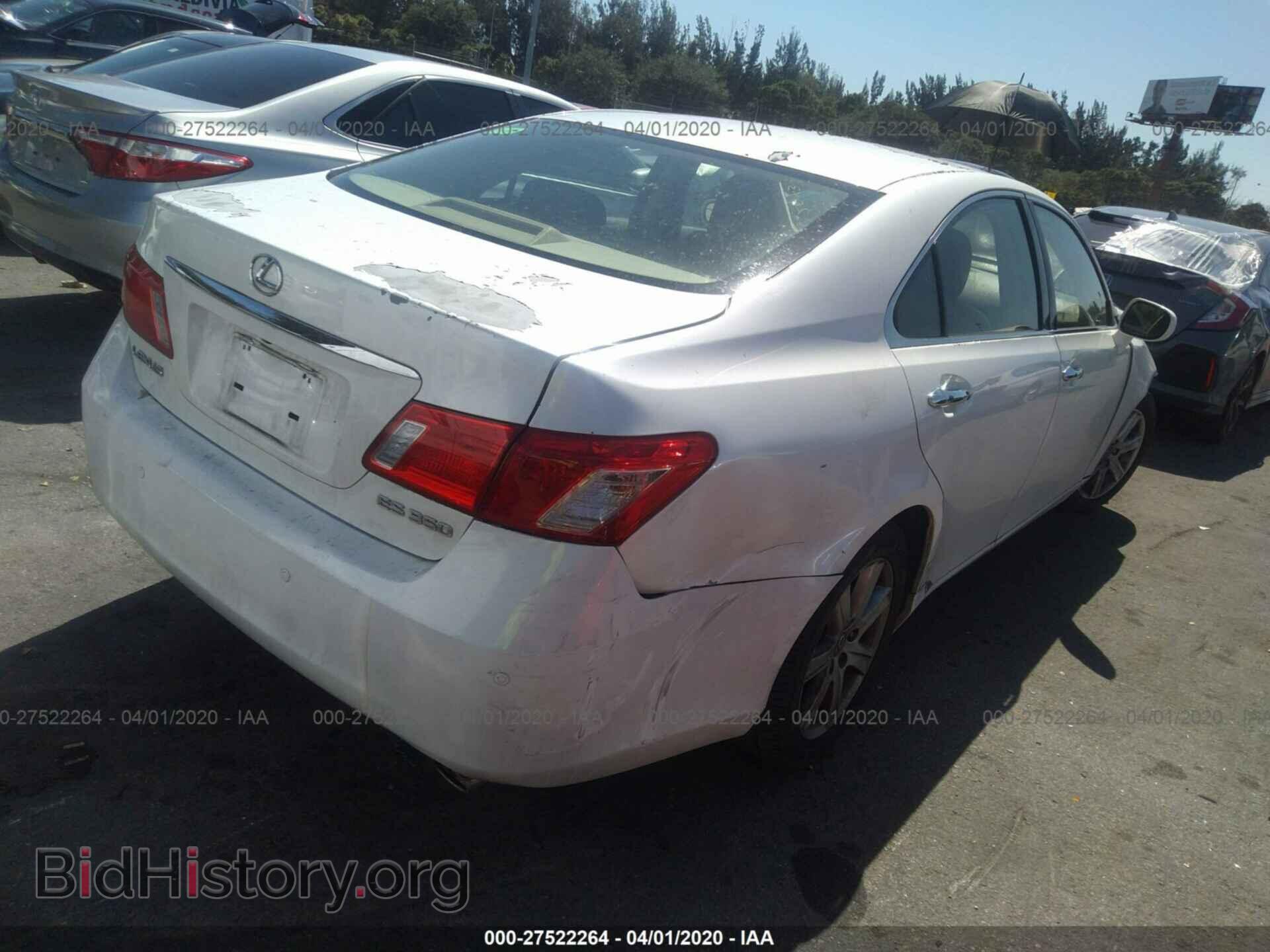 2008 LEXUS ES - VIN: JTHBJ46G782204343 - Фото 4