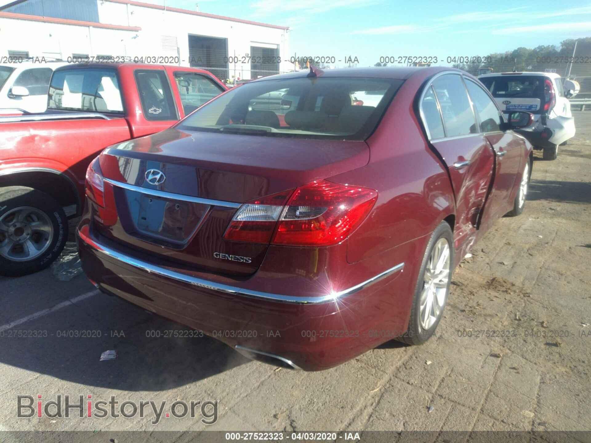 2013 HYUNDAI GENESIS - VIN: KMHGC4DD7DU222085 - Фото 4