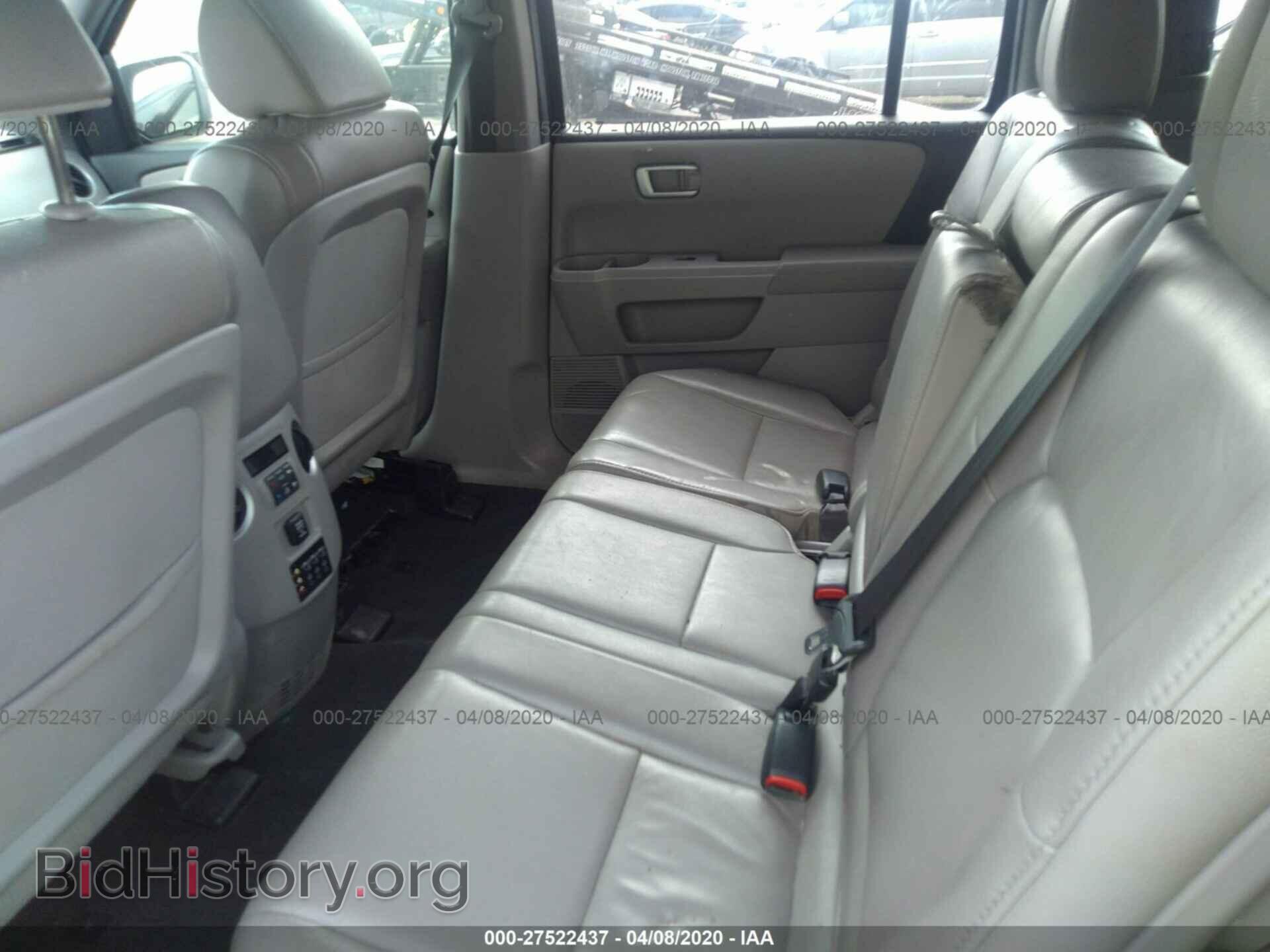 2012 HONDA PILOT - VIN: 5FNYF3H69CB015100 - Фото 8