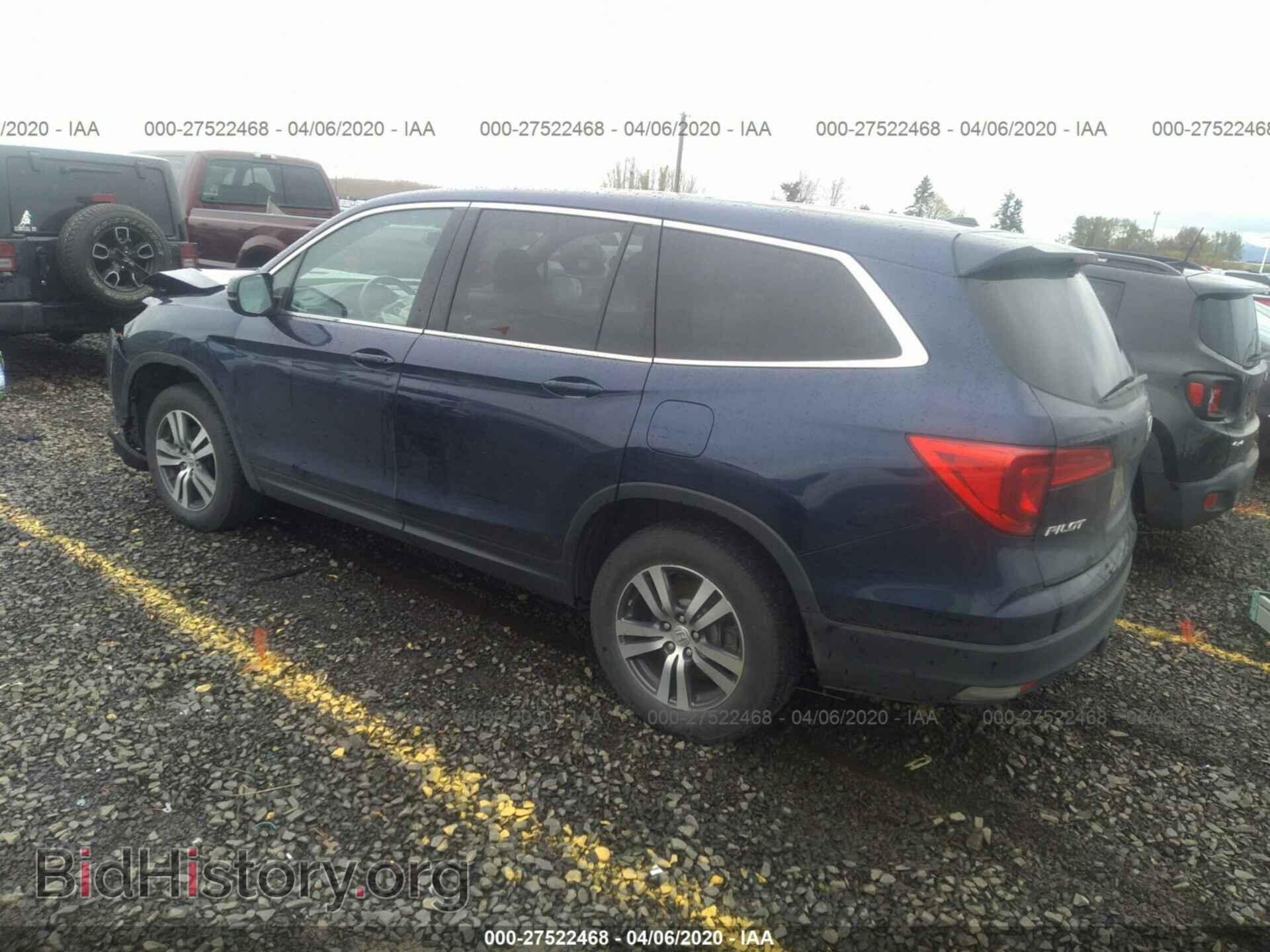 2016 HONDA PILOT - VIN: 5FNYF6H57GB028569 - Фото 3