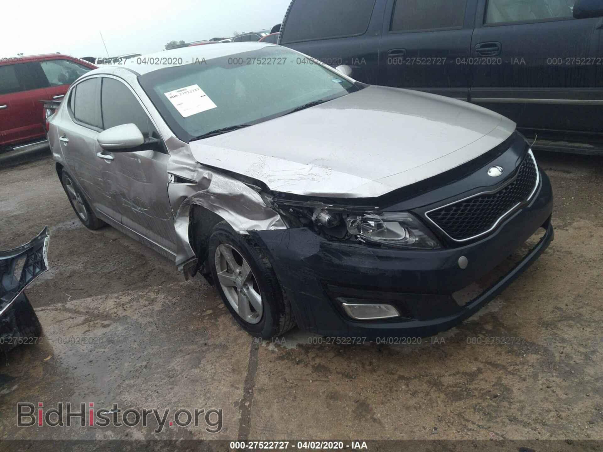 Фотография KNAGM4A79E5461744 - KIA OPTIMA 2014