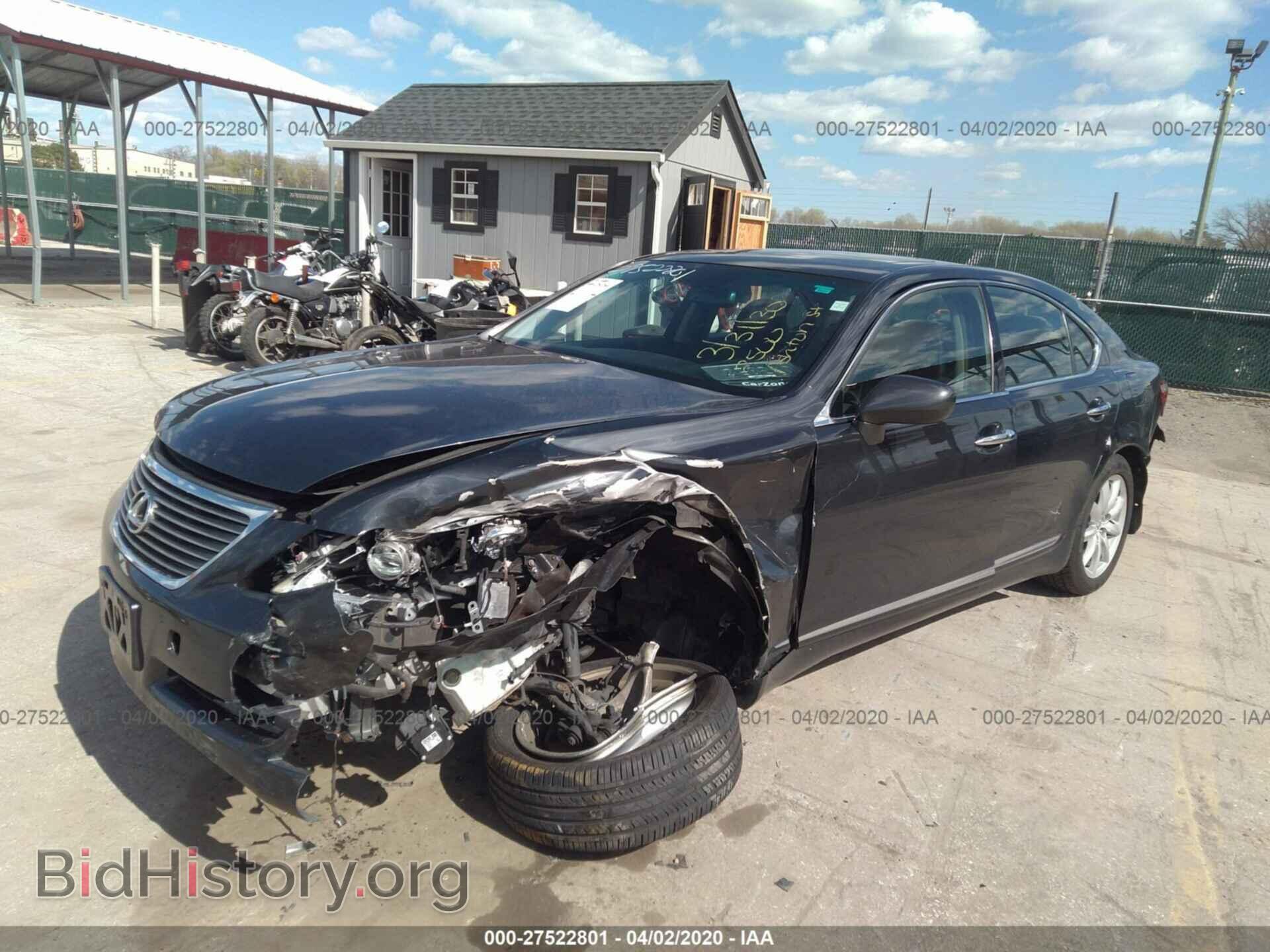 2007 LEXUS LS - VIN: JTHBL46F975032198 - Фото 2