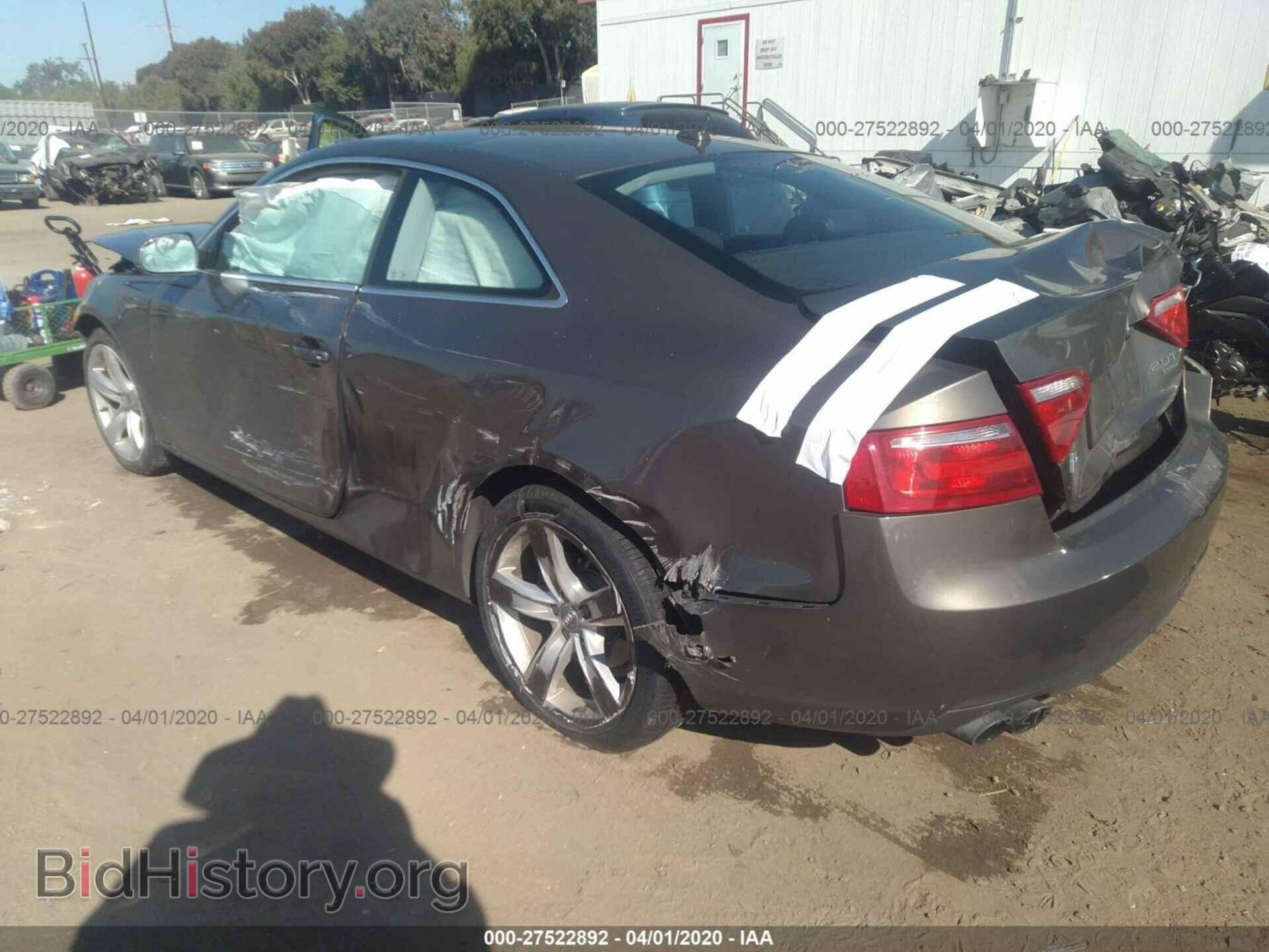 2014 AUDI A5 - VIN: WAUCFAFR5EA018306 - Photo 3